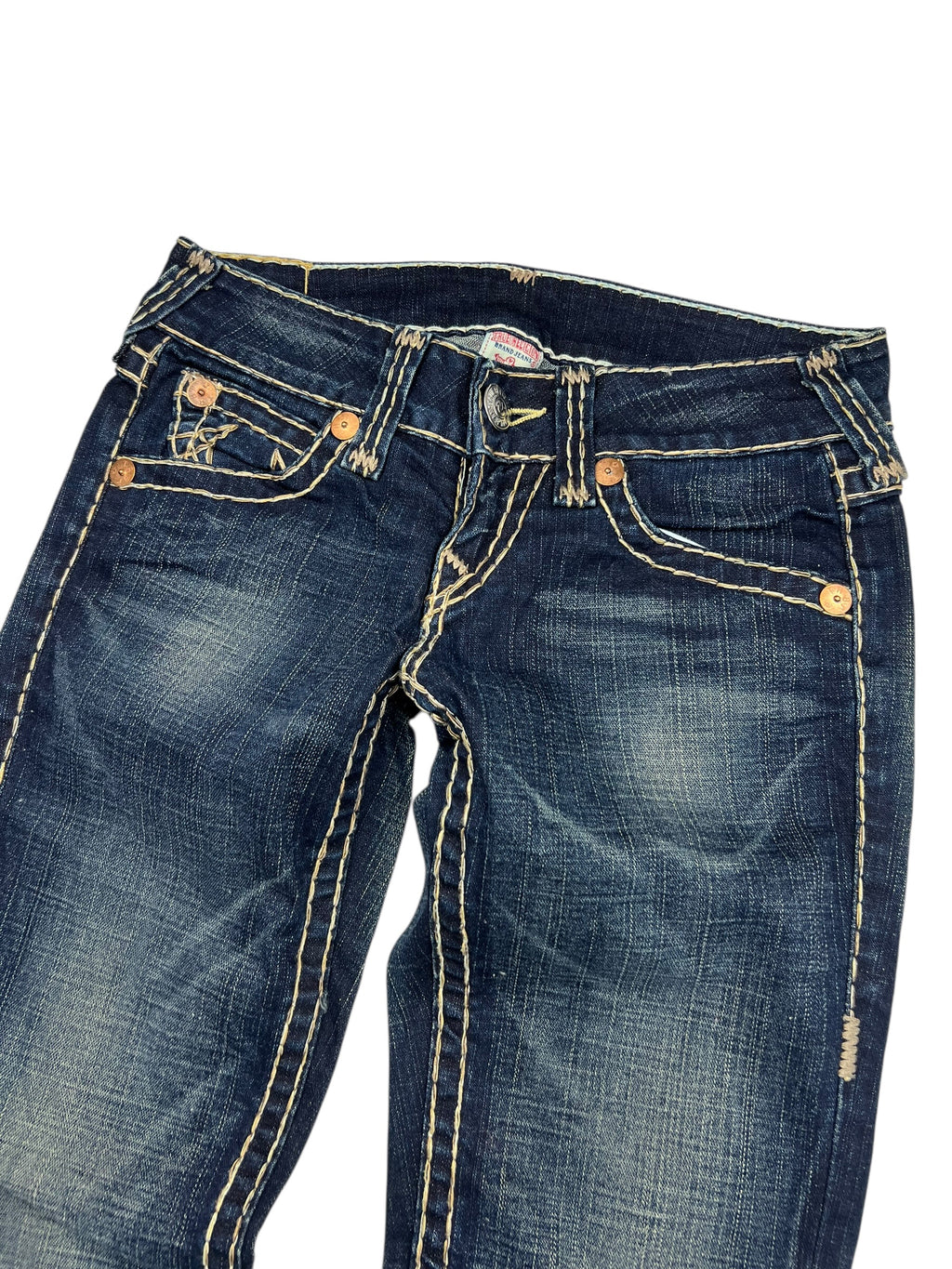 True Religion Billy Super T - Low Rise Straight | 27 (S/M)