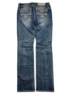 Rock Revival Mid Rise Straight | 30 (M/L)