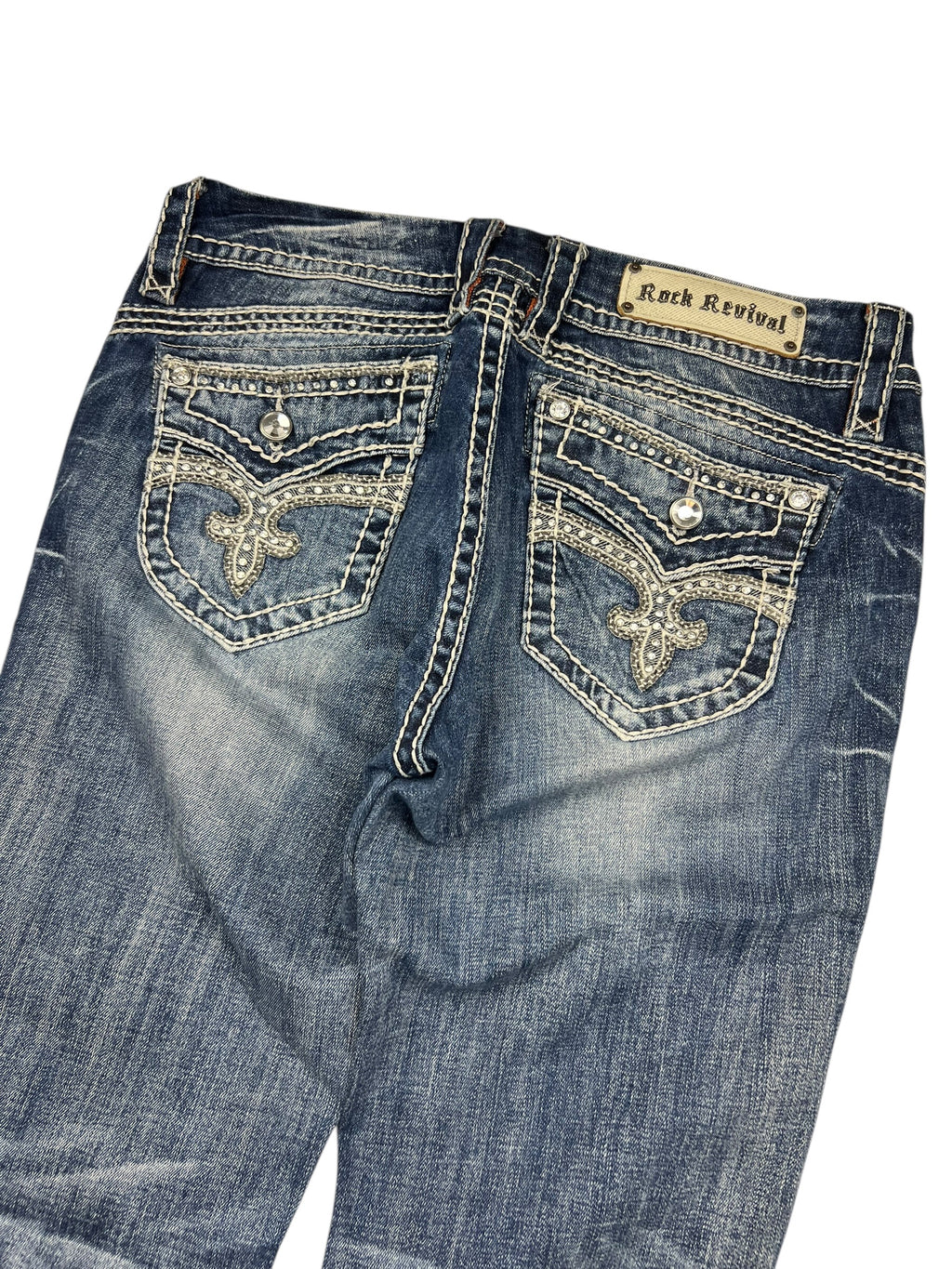 Rock Revival Mid Rise Straight | 30 (M/L)