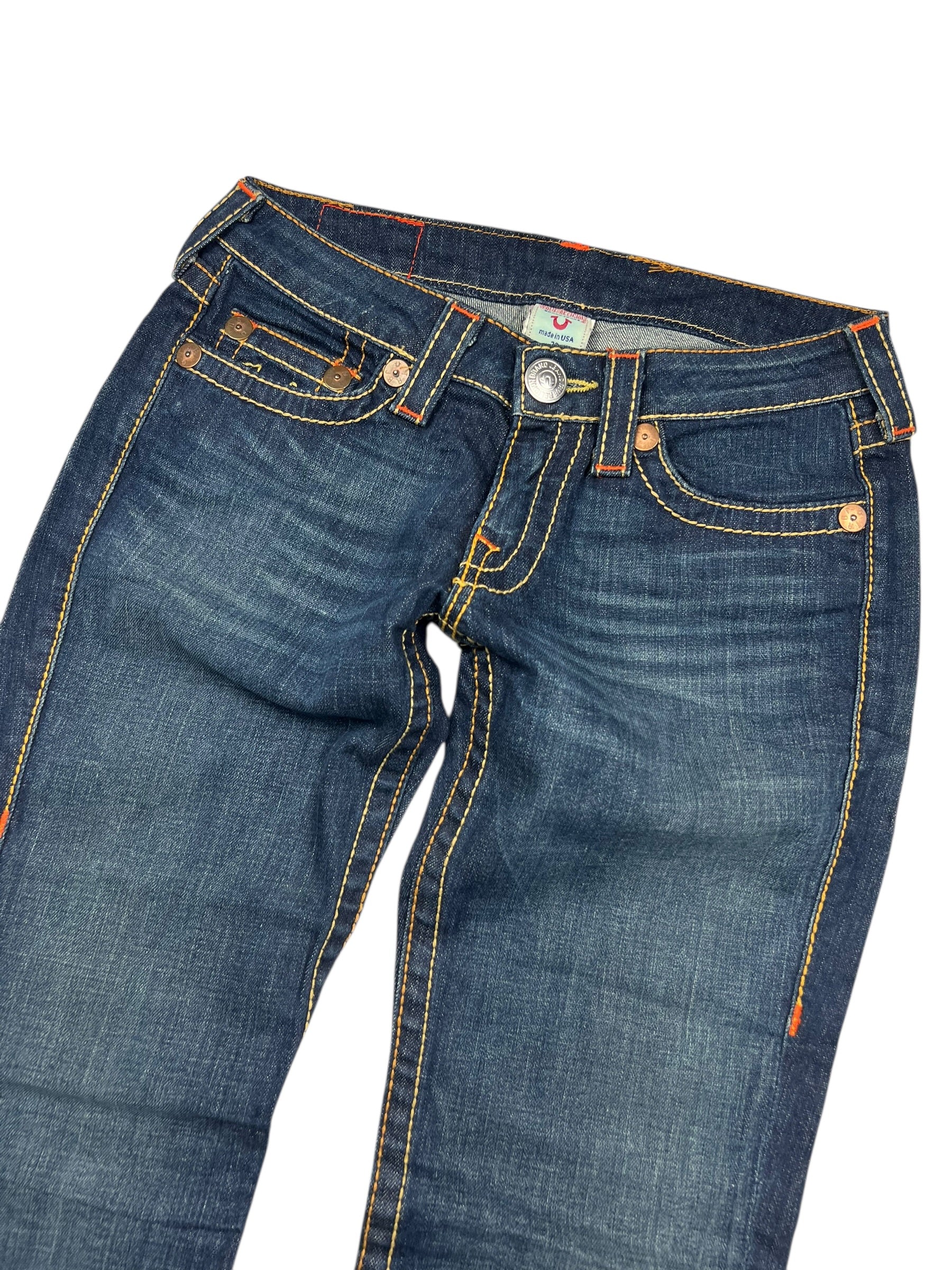 True Religion Johnny Big T - Low Rise Straight | 28 (S)