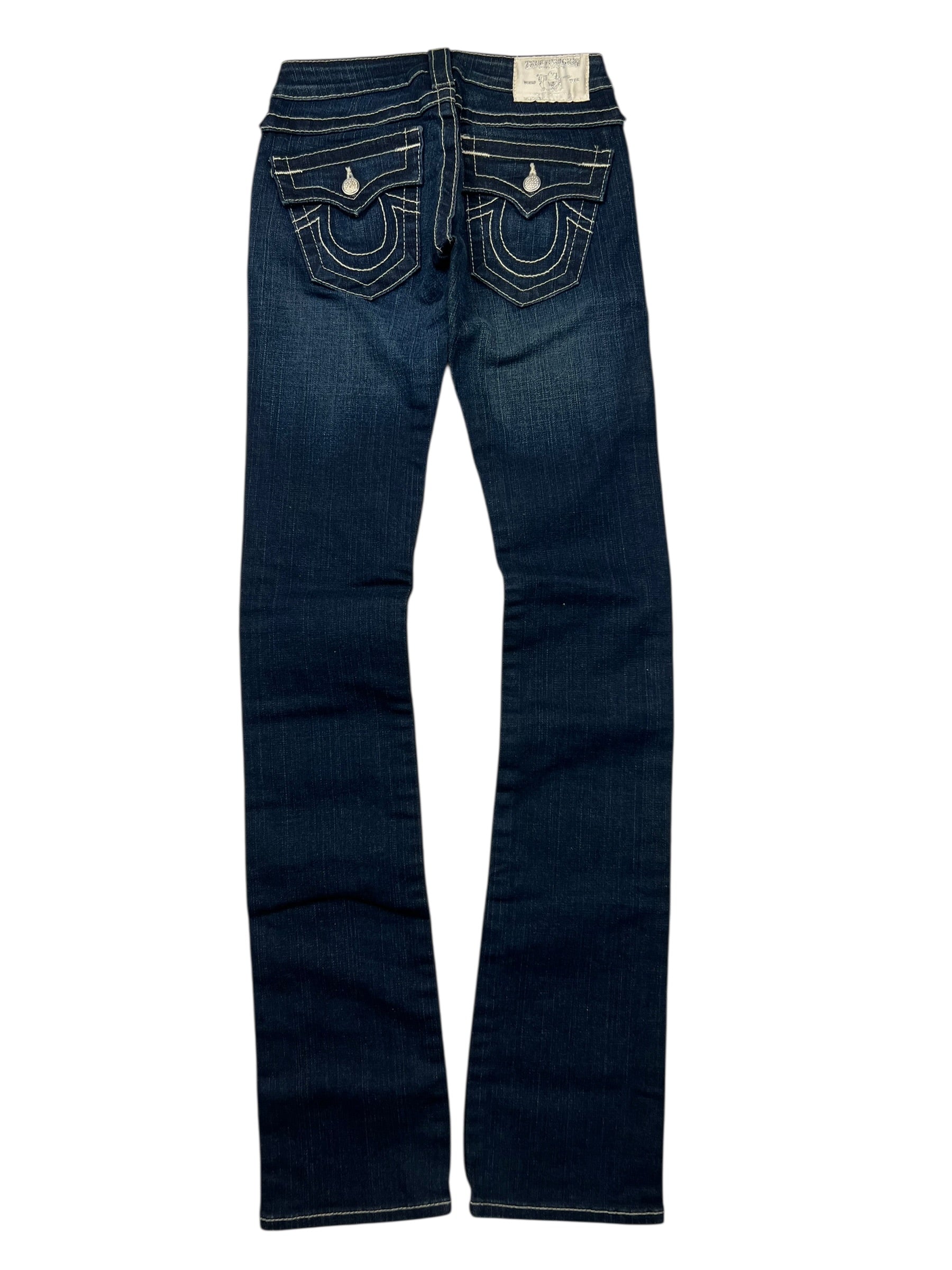 True Religion Billy - Low Rise Straight | 23 (XXS)