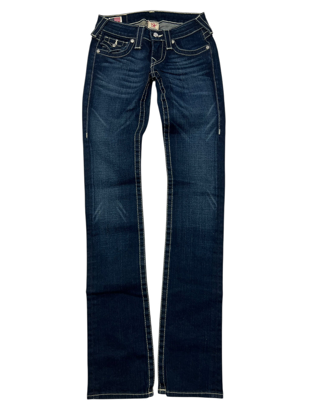 True Religion Billy - Low Rise Straight | 23 (XXS)