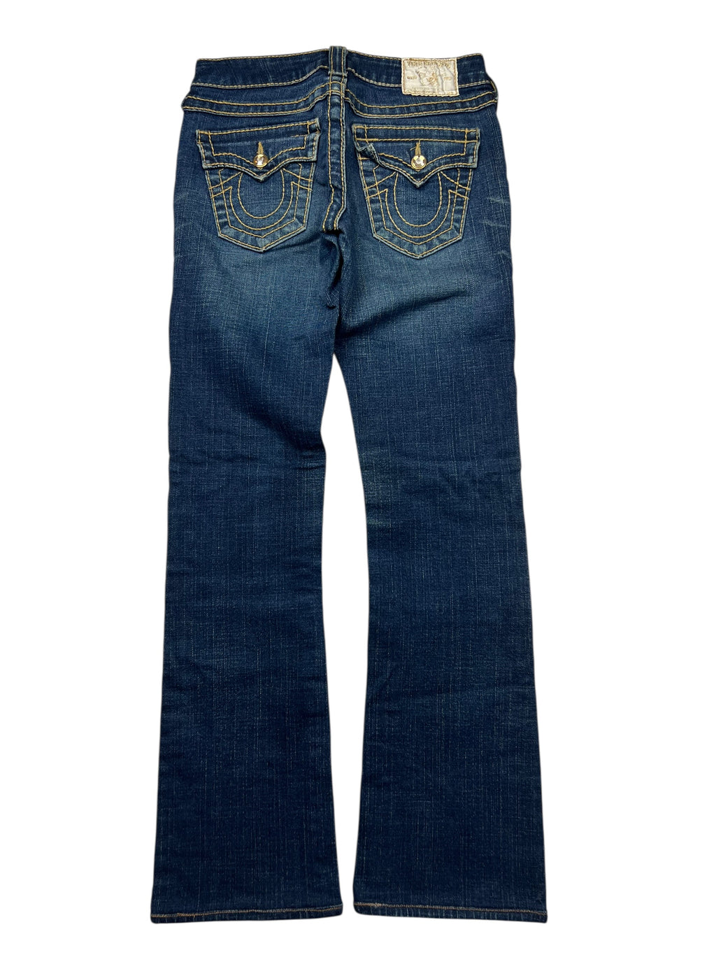 True Religion Disco Becky Big T - Low Rise Straight | 24 (XS)