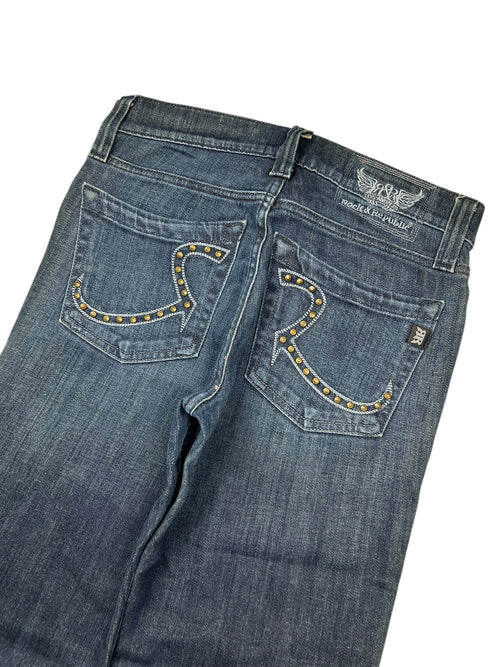 Rock & Republic Mid Rise Boot | 28 (S/M)