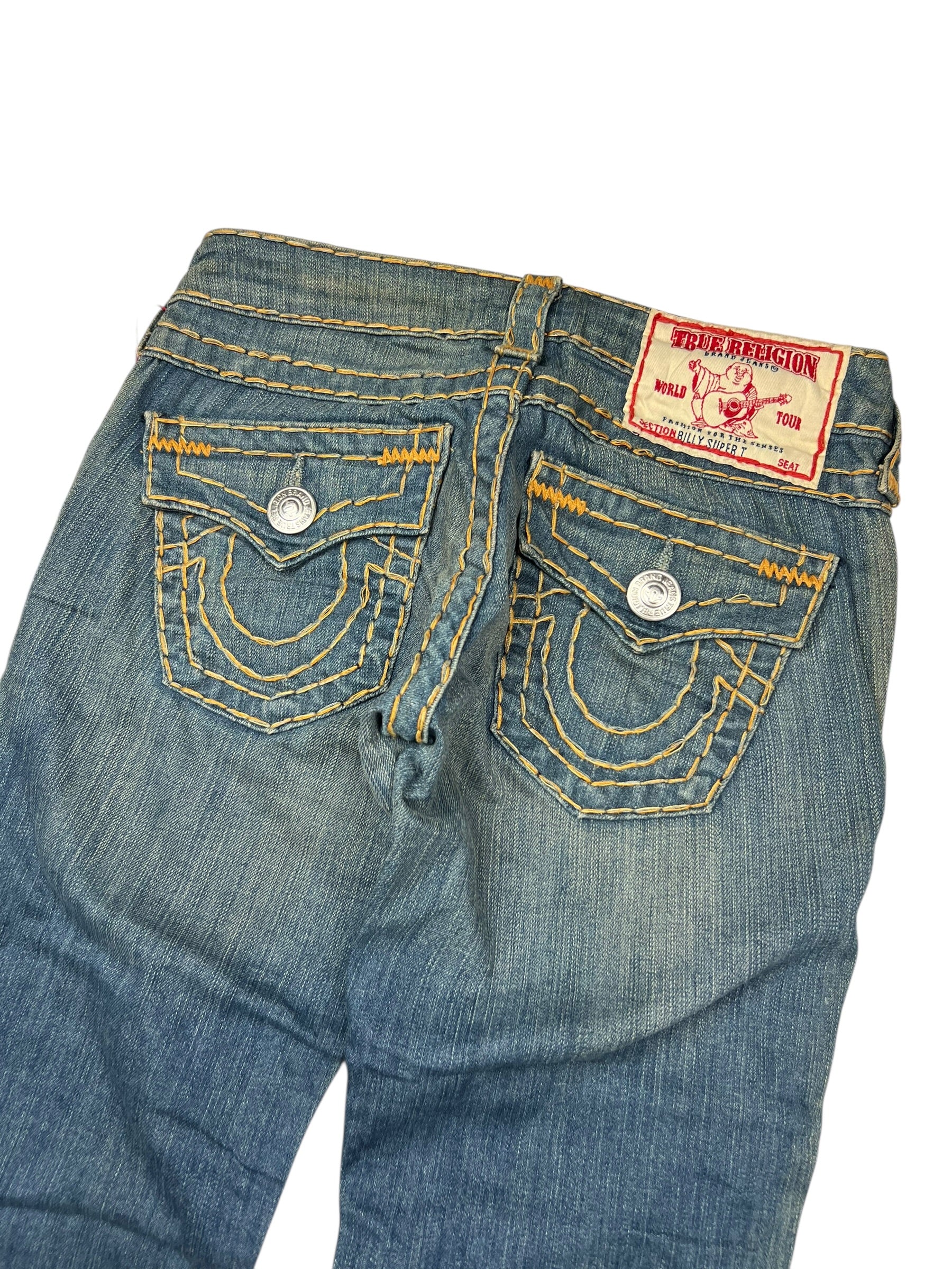 True Religion Billy Super T - Low Rise Straight | 24 (S)