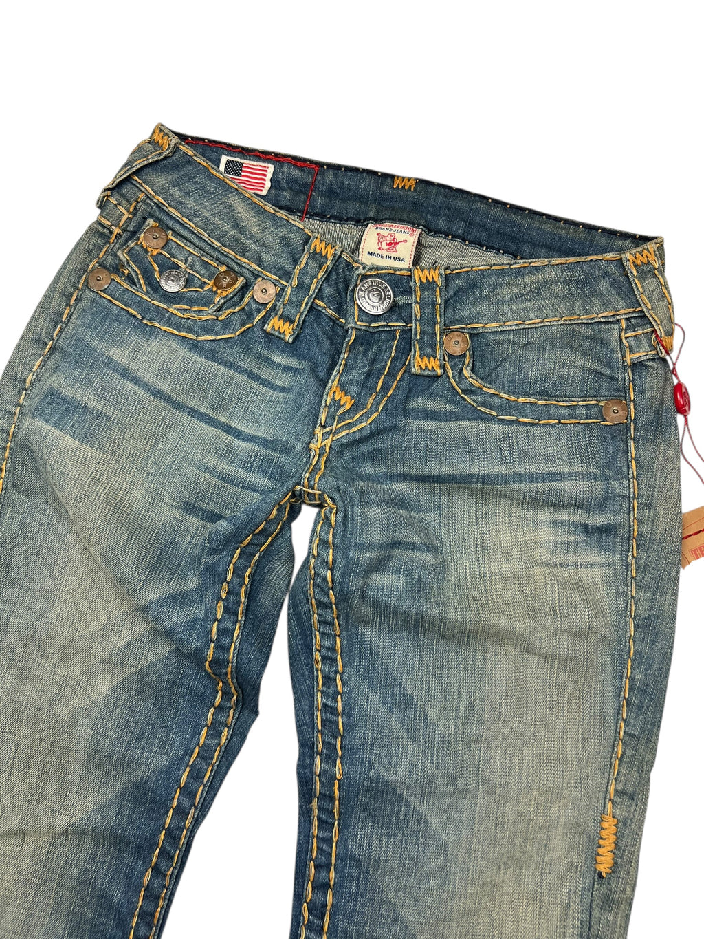 True Religion Billy Super T - Low Rise Straight | 24 (S)