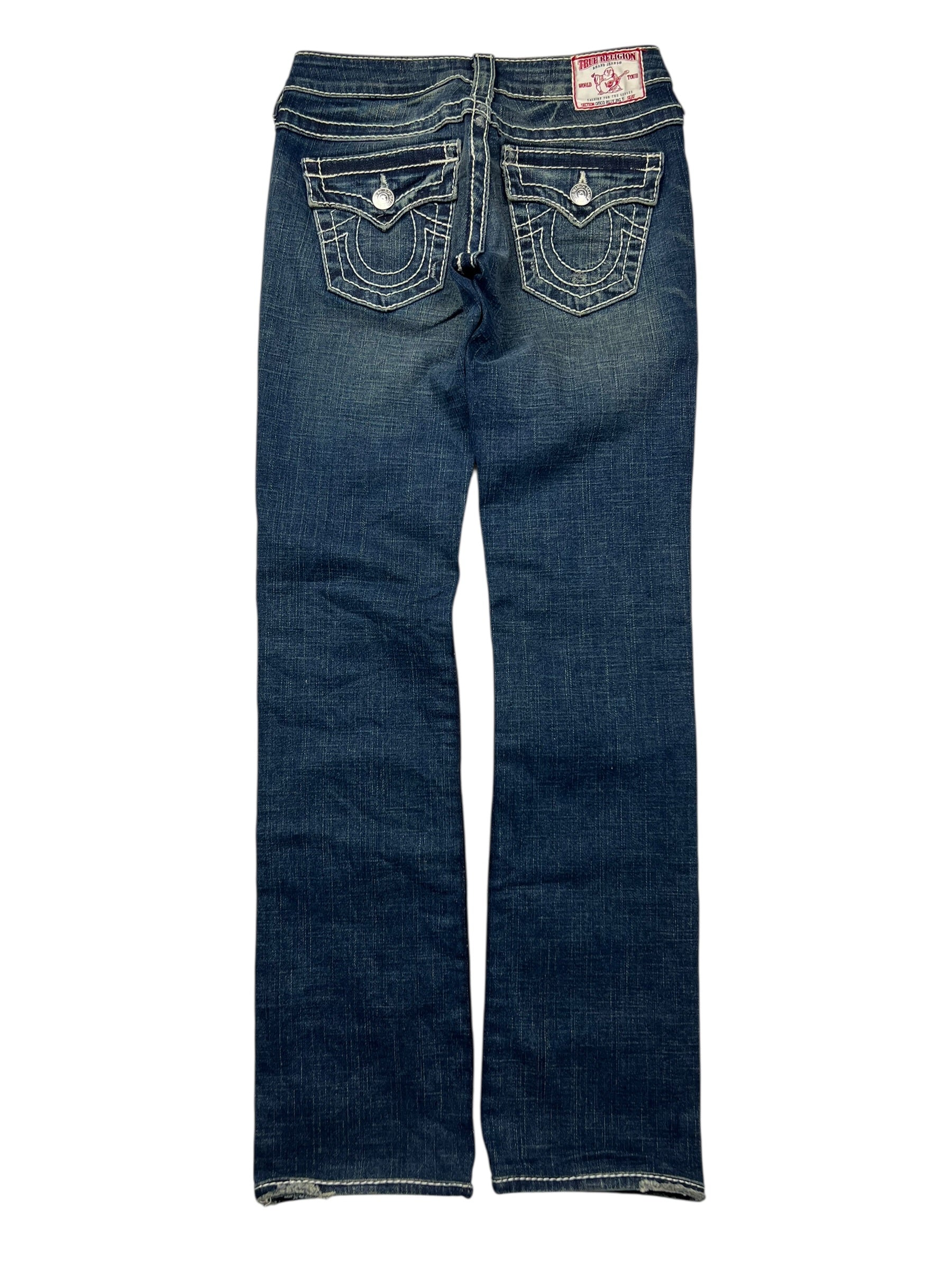 True Religion Disco Billy Big T - Low Rise Straight | 25 (XS/S)