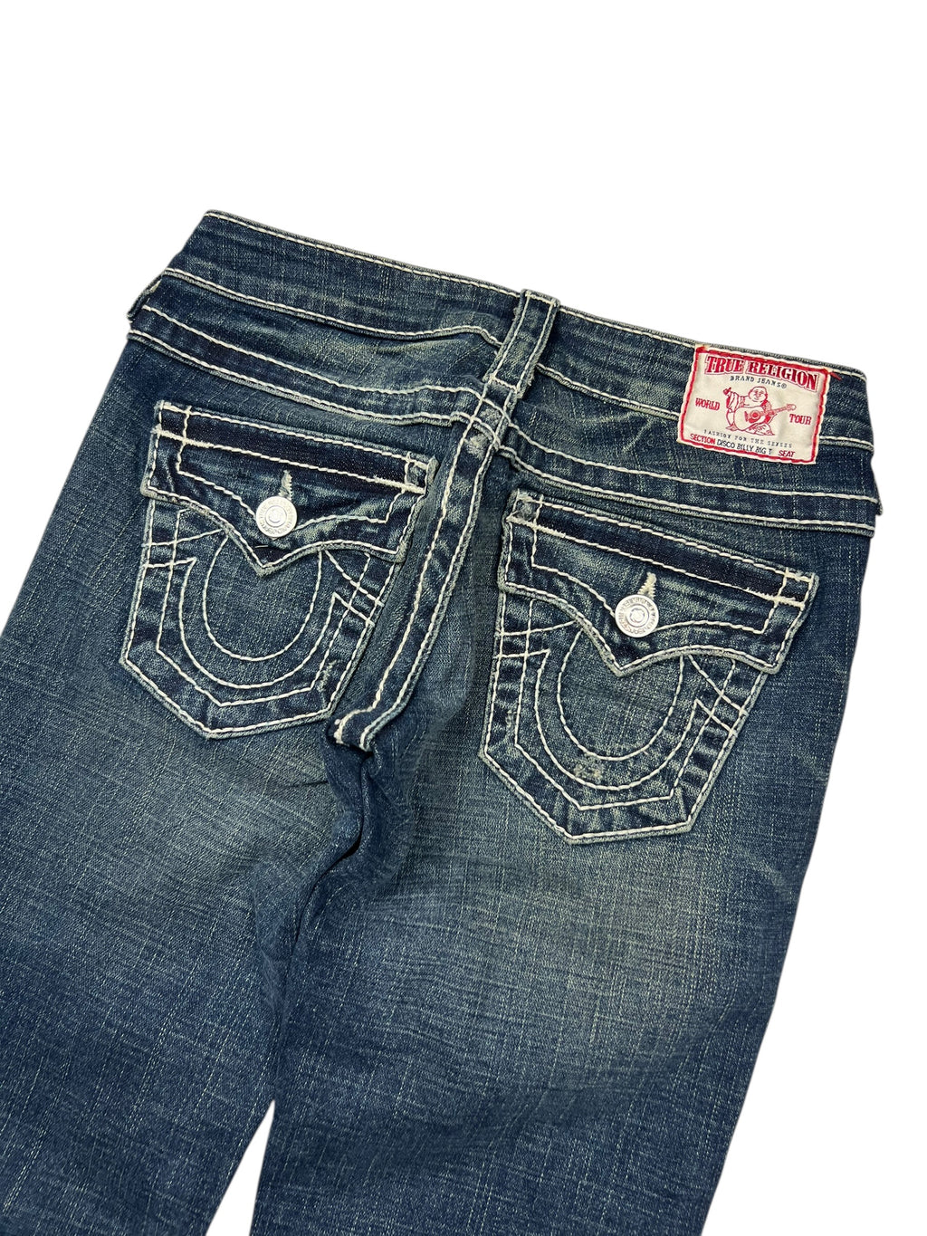 True Religion Disco Billy Big T - Low Rise Straight | 25 (XS/S)