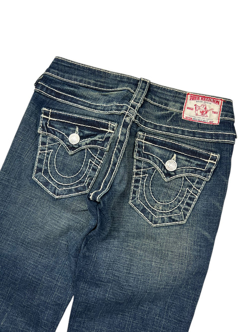 True Religion Disco Billy Big T - Low Rise Straight | 25 (XS/S)