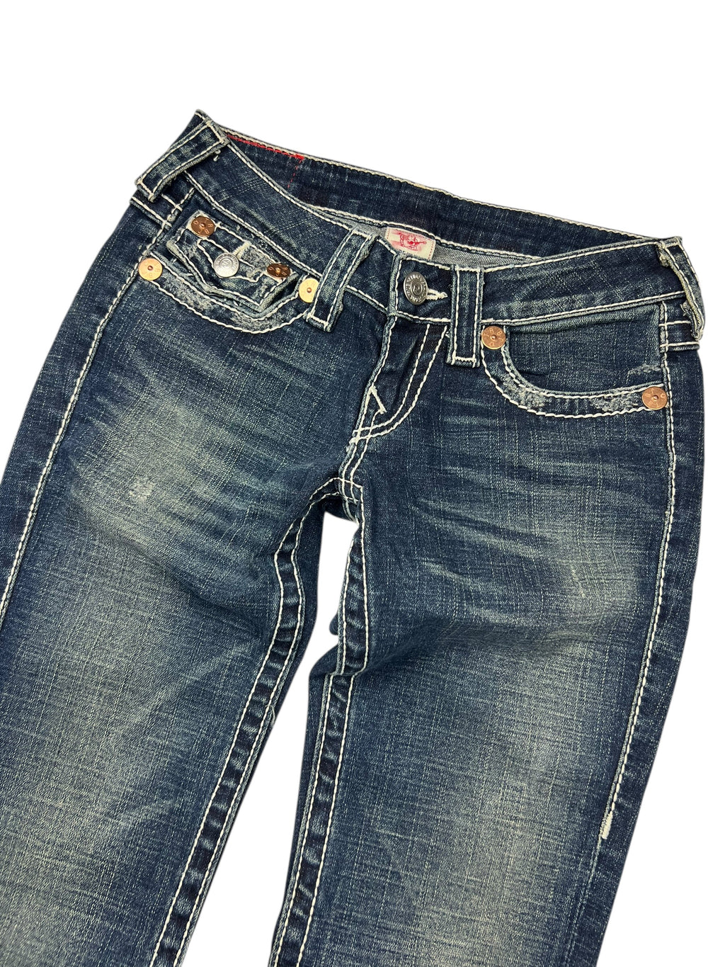True Religion Disco Billy Big T - Low Rise Straight | 25 (XS/S)