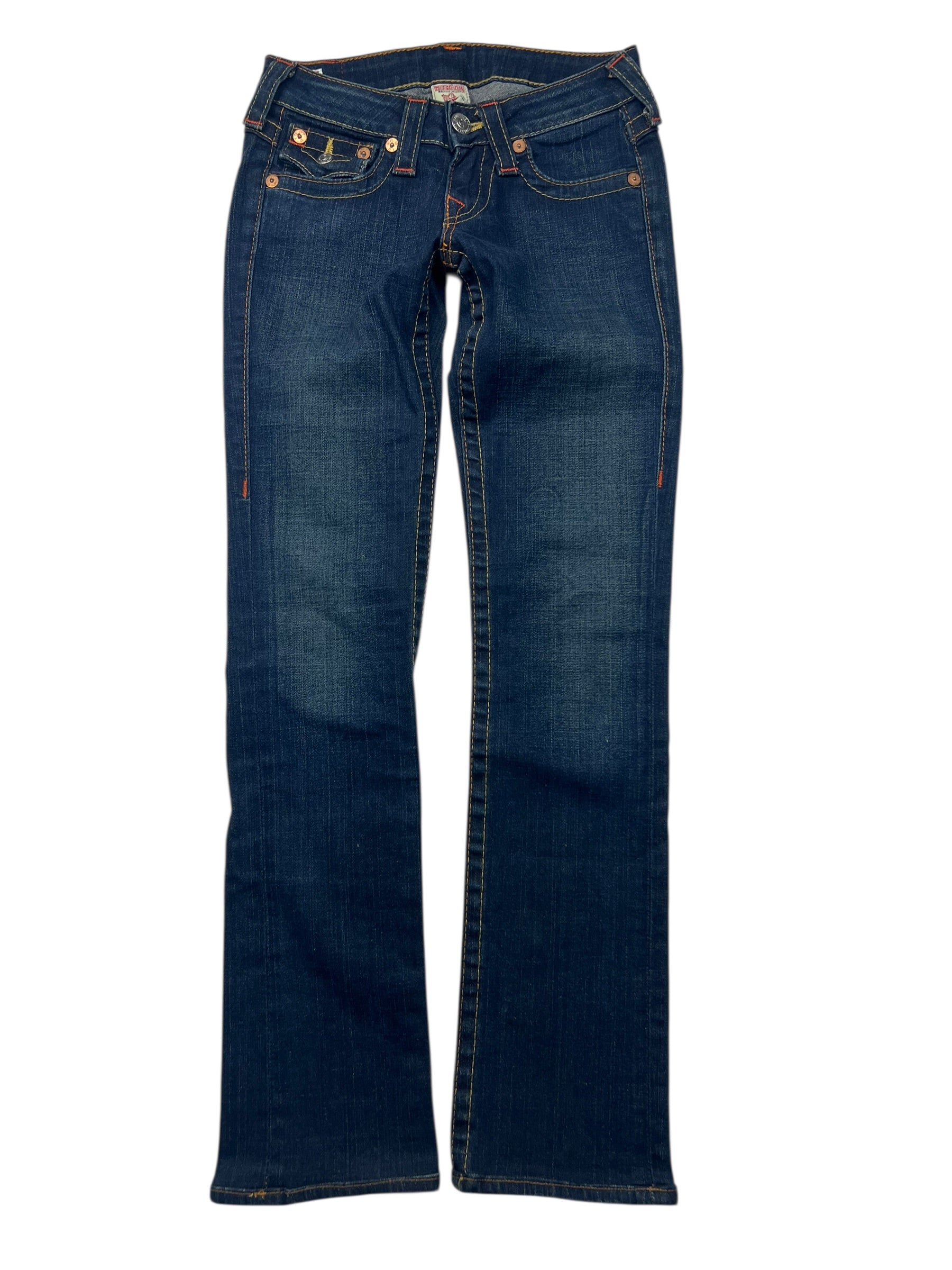 True Religion Billy - Low Rise Straight | 24 (XS)