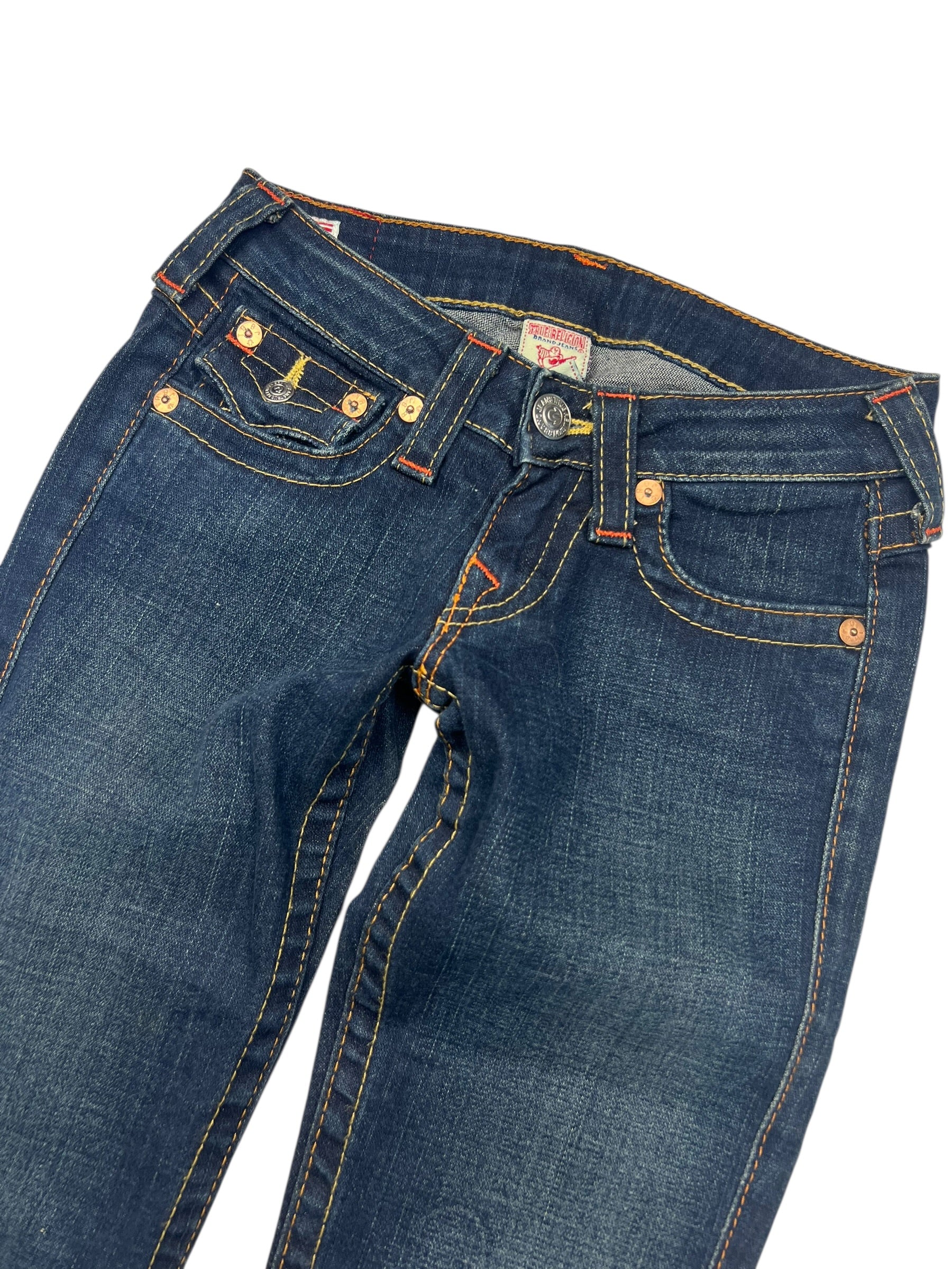 True Religion Billy - Low Rise Straight | 24 (XS)