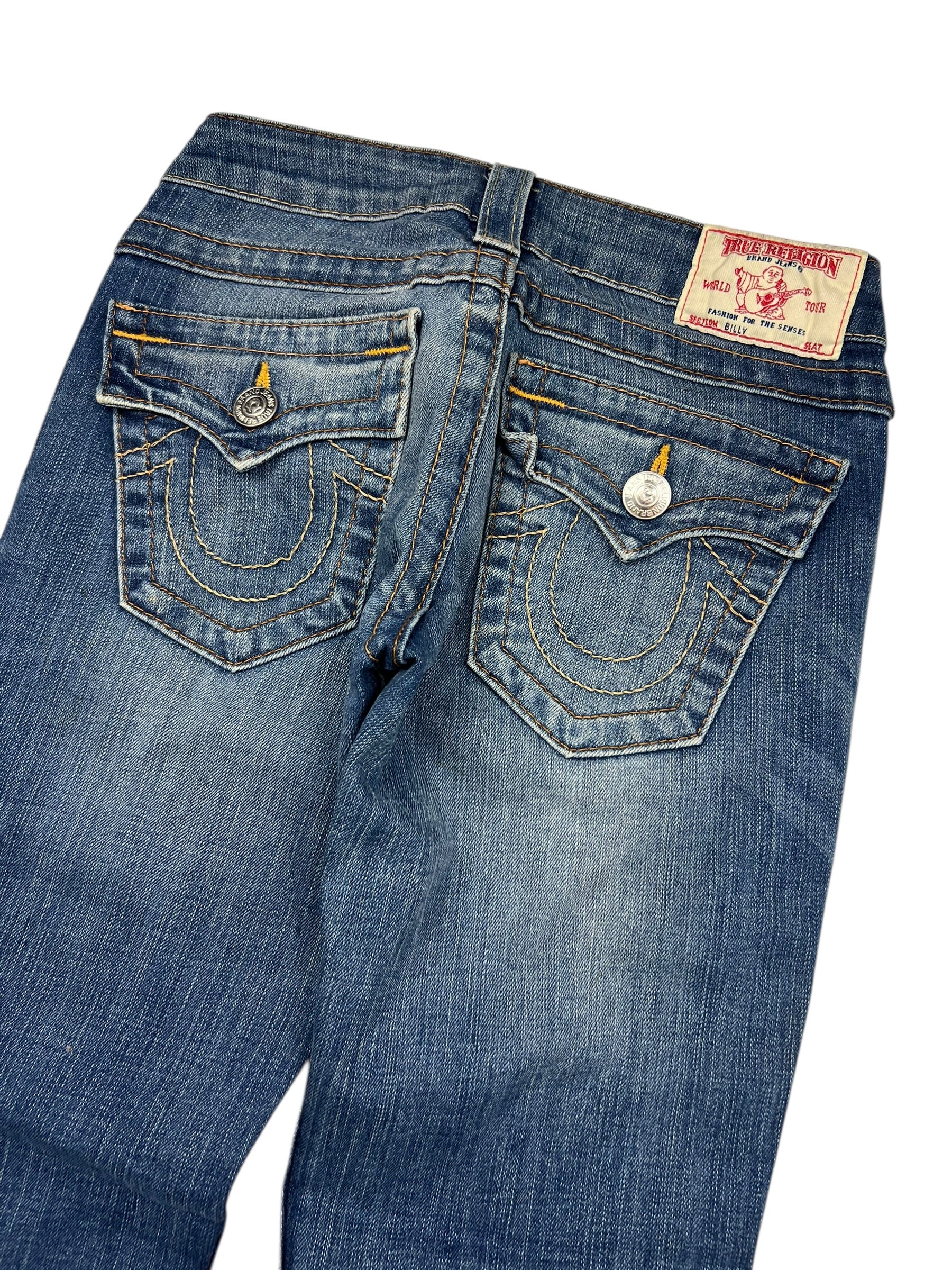 True Religion Billy - Low Rise Straight | 24 (XS)
