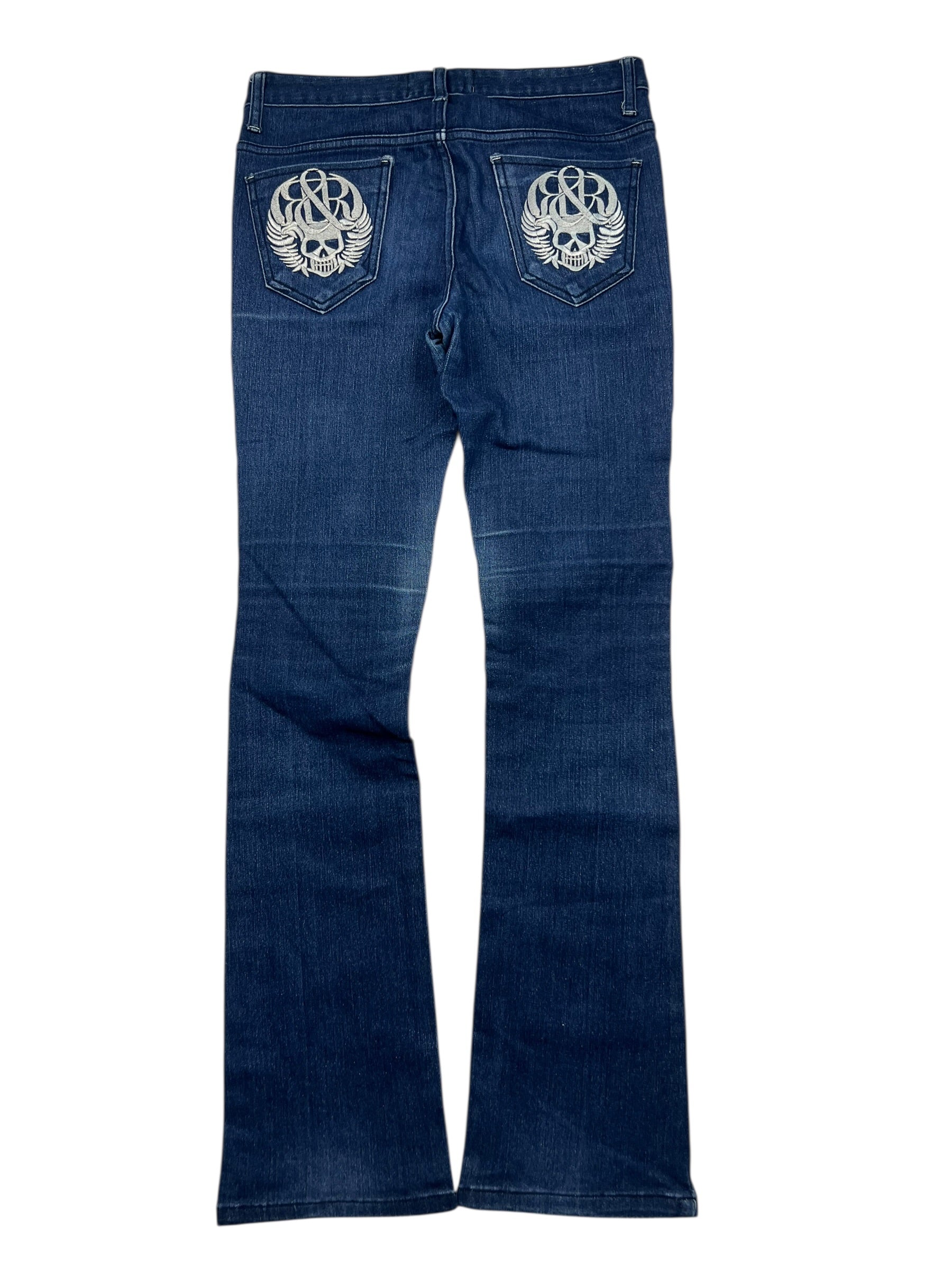 Y2K Mid Rise Straight | S