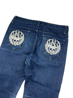 Y2K Mid Rise Straight | S