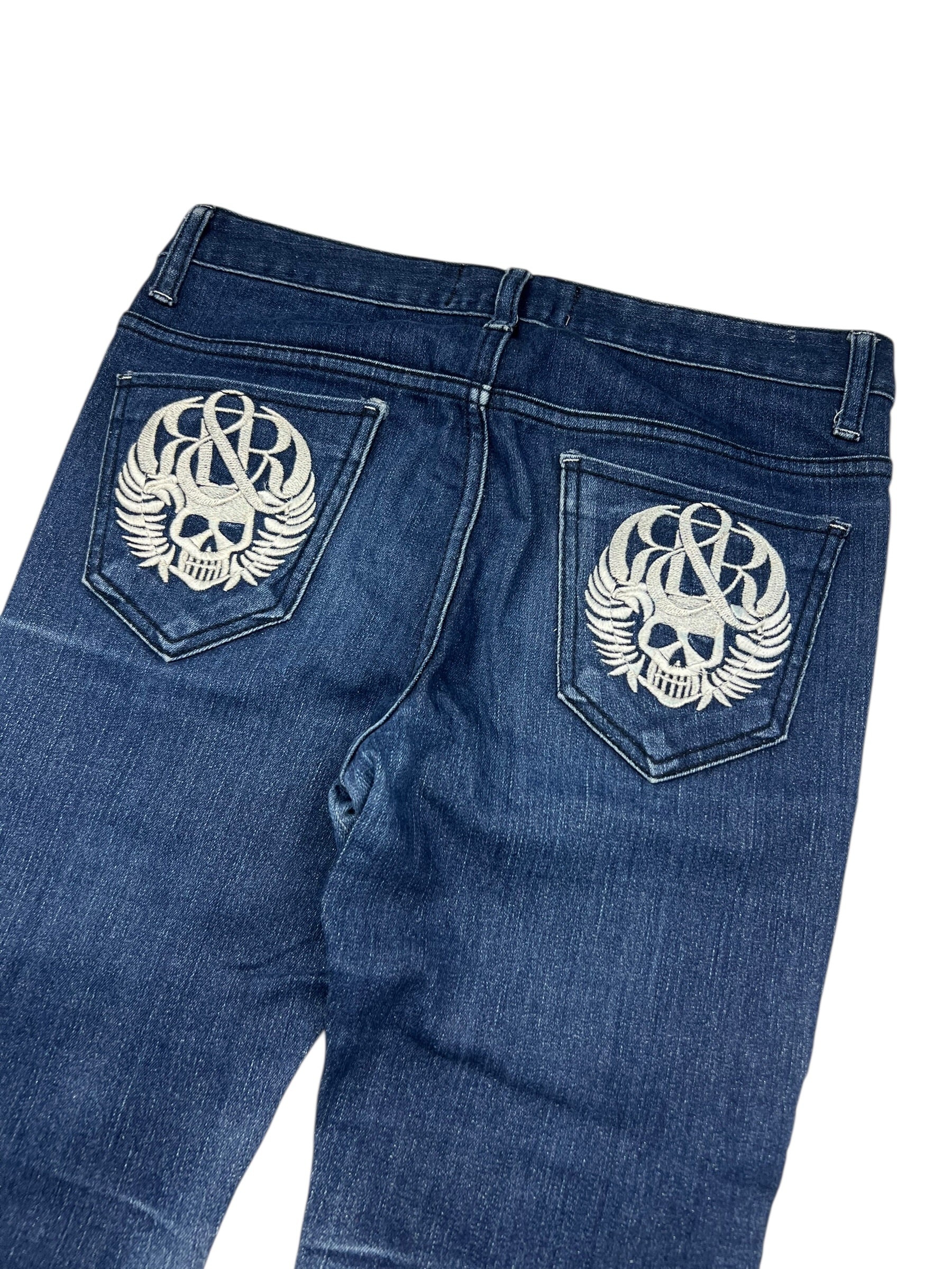 Y2K Mid Rise Straight | S