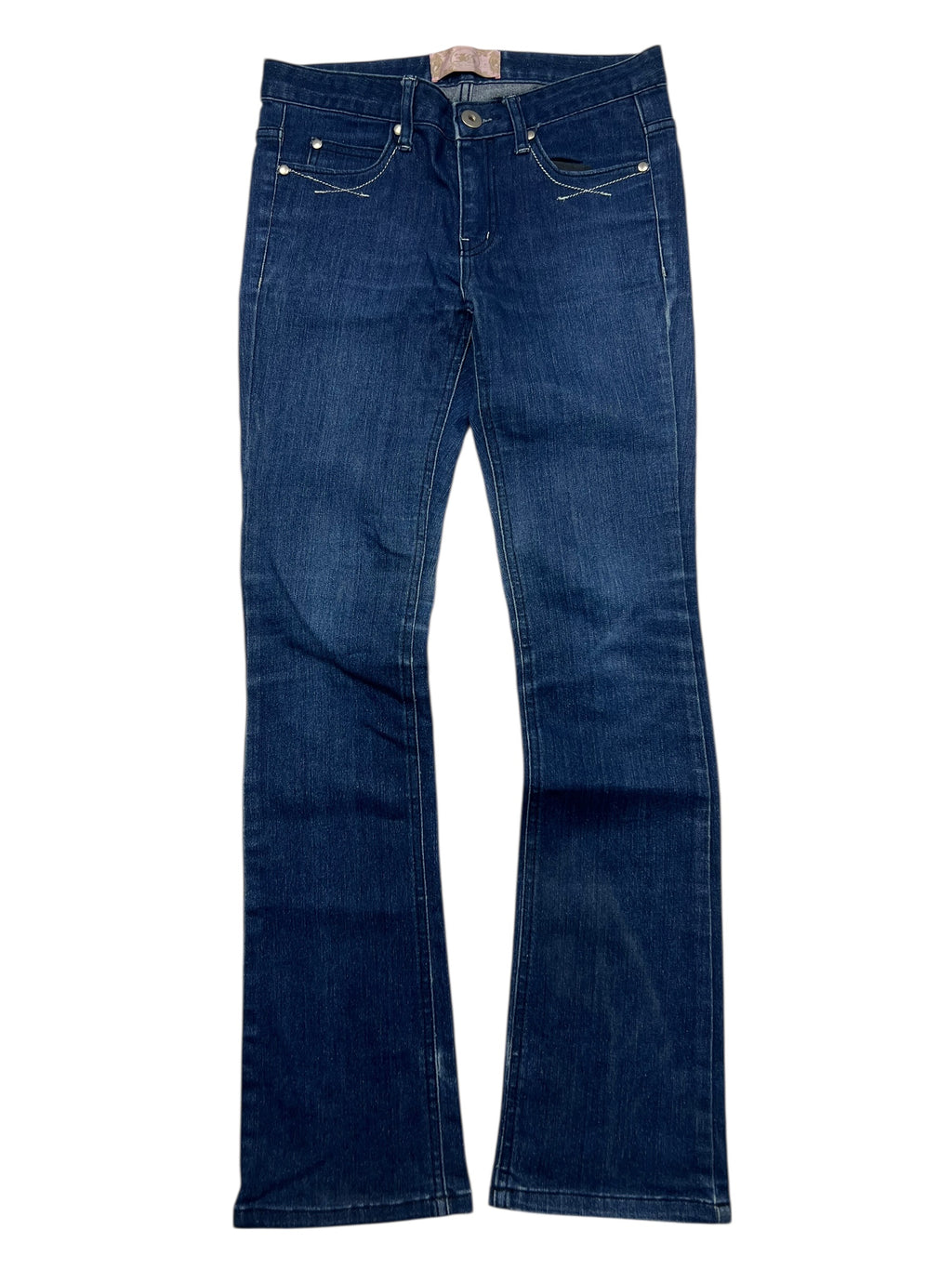 Y2K Mid Rise Straight | S