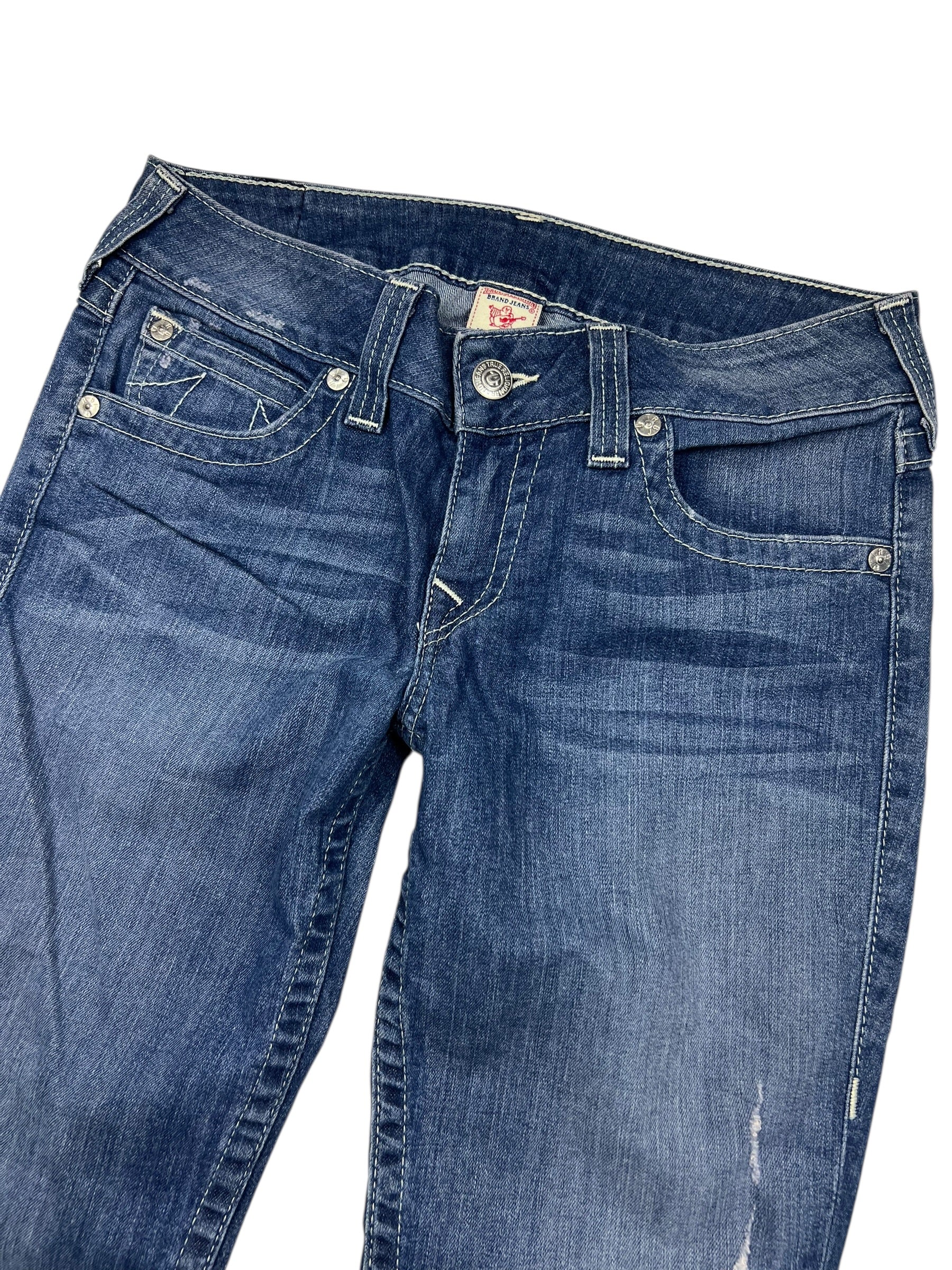 True Religion Mid Rise Boot | 30 (M/L)