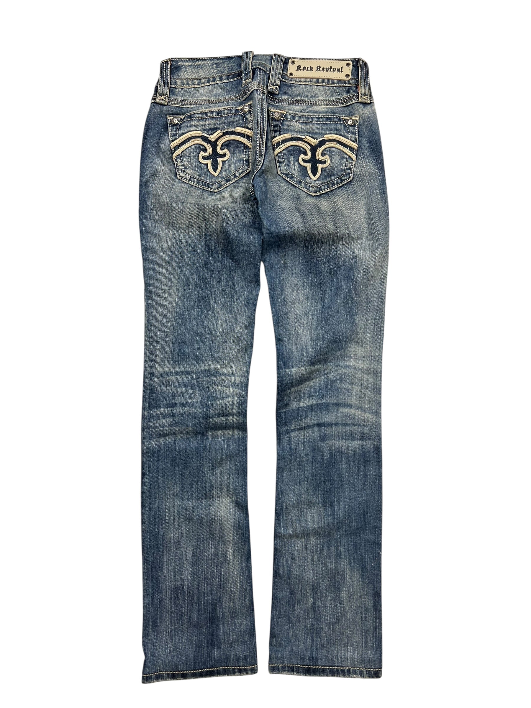 Rock Revival Low Rise Straight | 24 (XS/S)