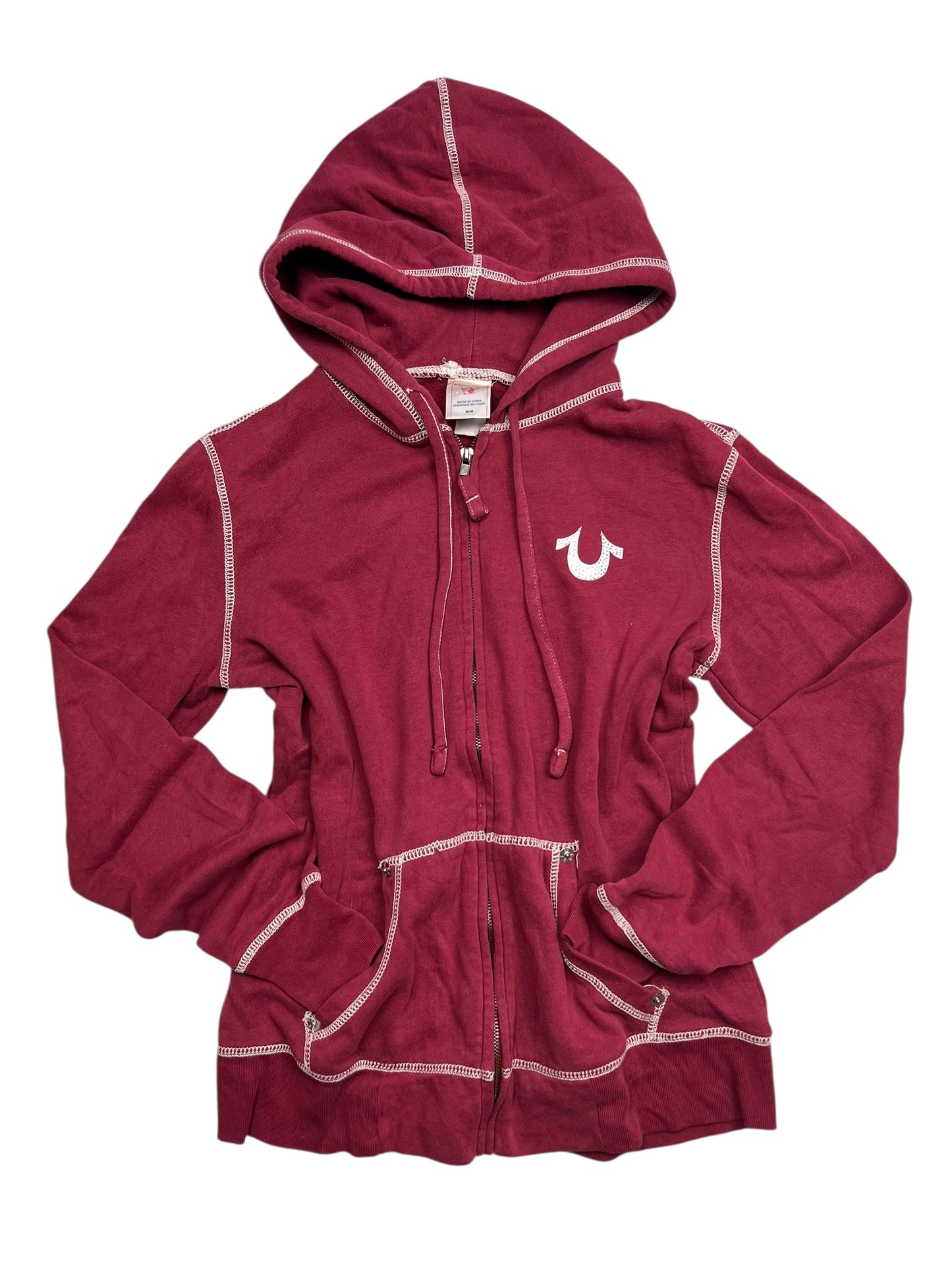 True Religion Zip Hoodie | M/L