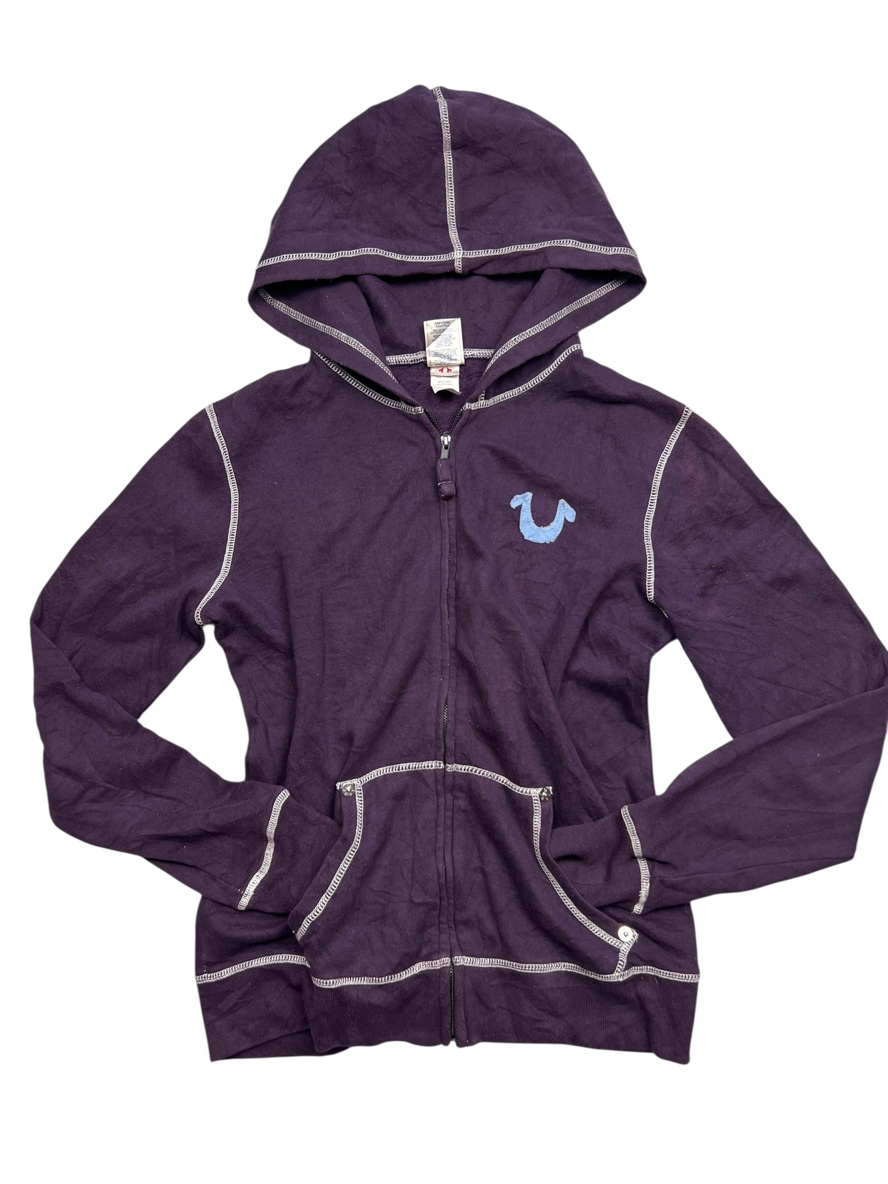 True Religion Zip Sweater | M/L