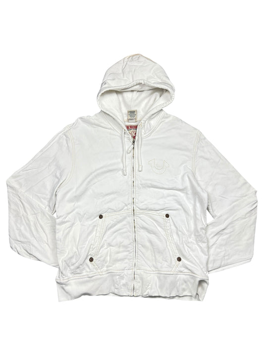 True Religion Zip Sweatshirt Big T | XL