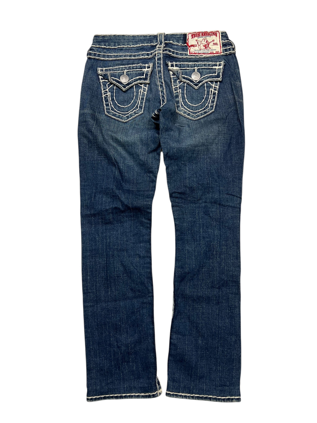 True Religion Billy Super T - Low Rise Straight | 26 (XS/S)