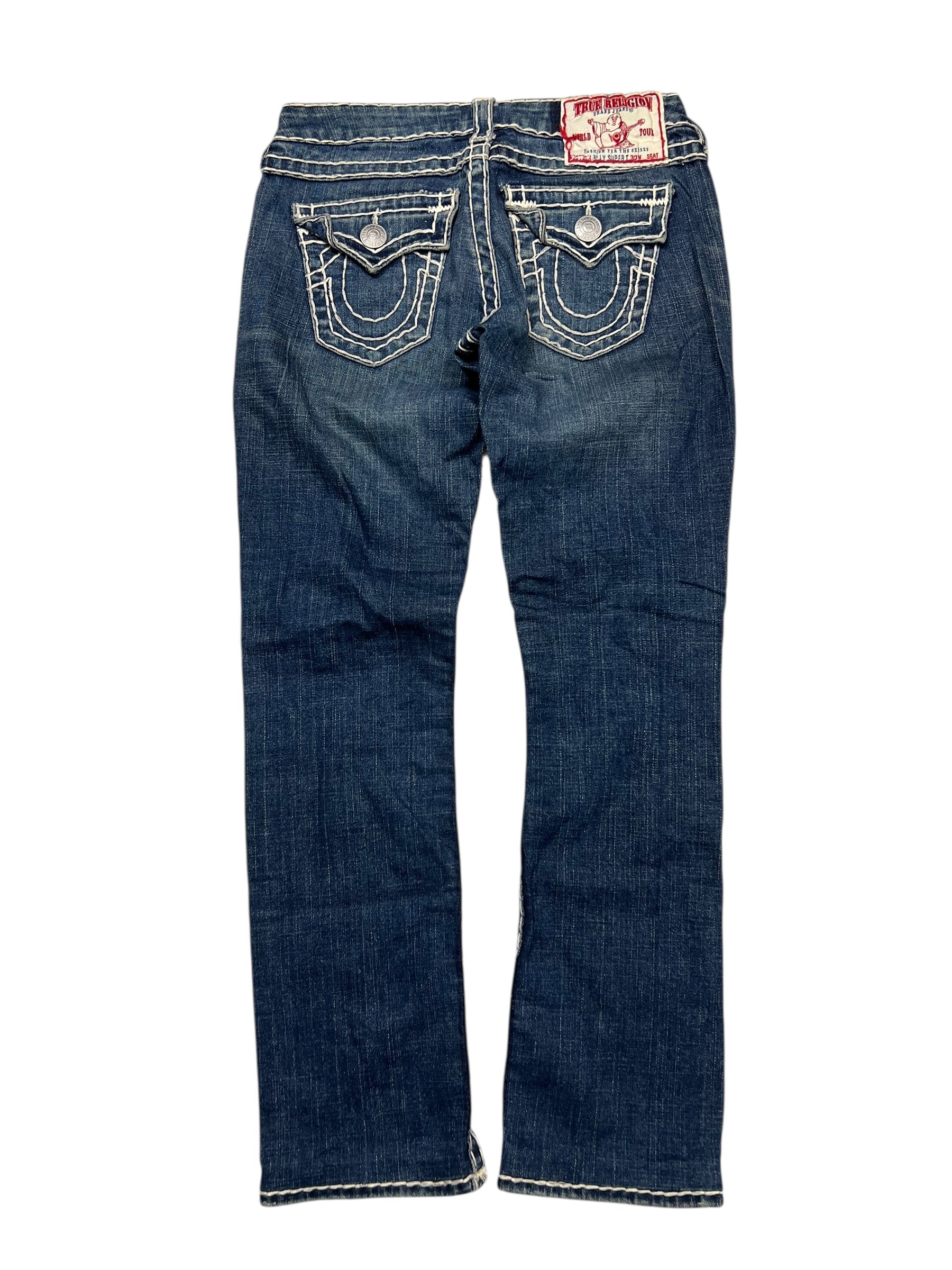 True Religion Billy Super T - Low Rise Straight | 26 (XS/S)