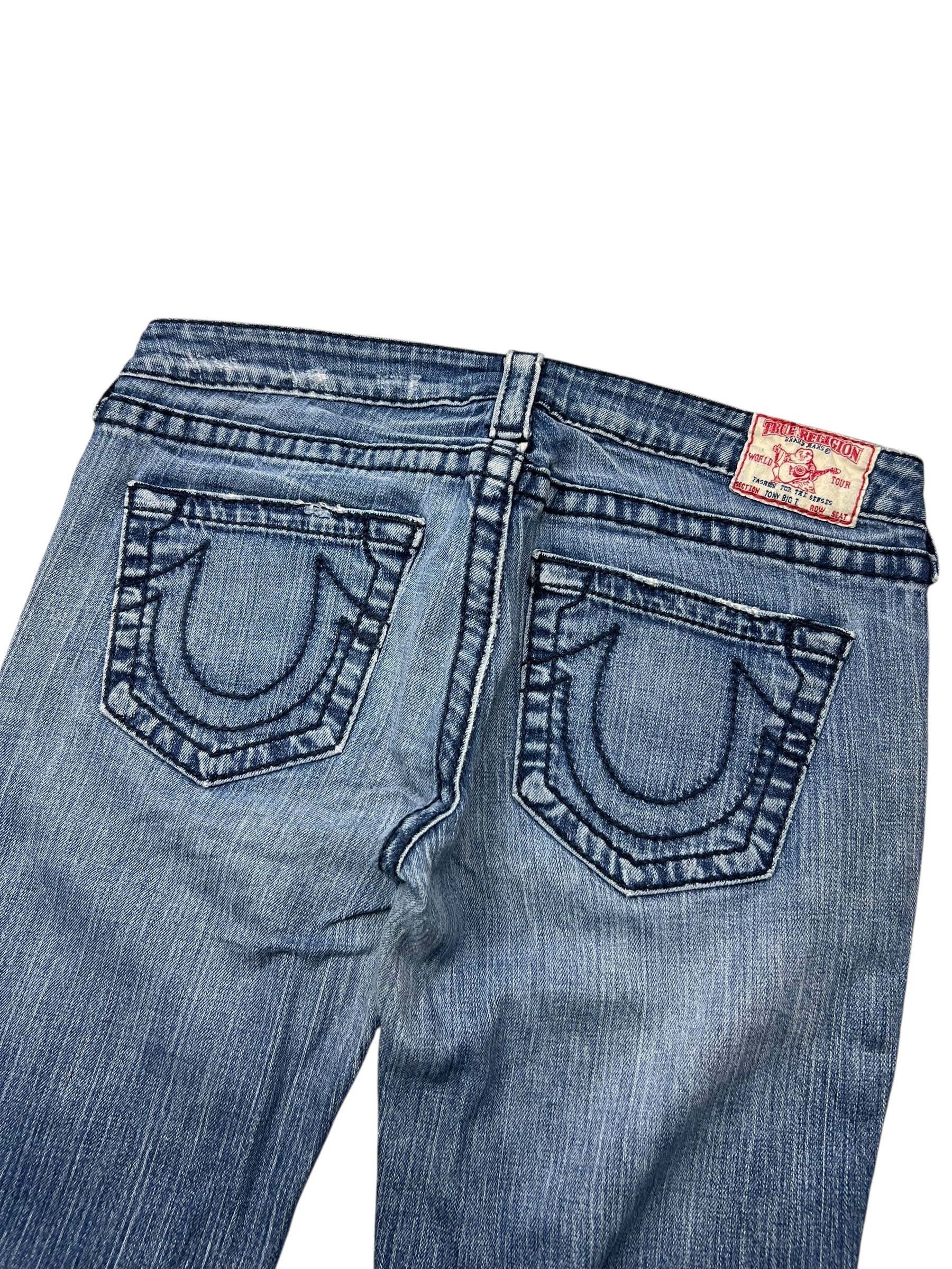 True Religion Tony Big T - Low Rise Flare | 30 (M/L)