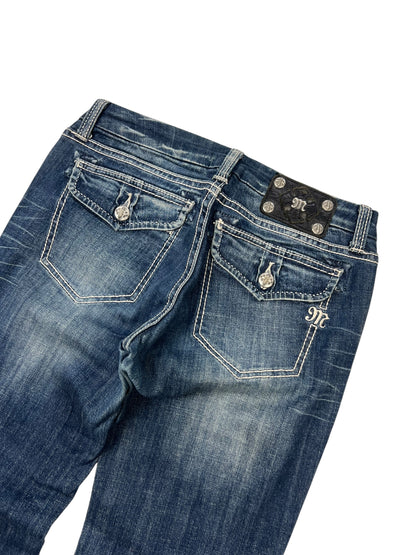 Miss Me Low Rise Wide Leg | 28 (S/M)