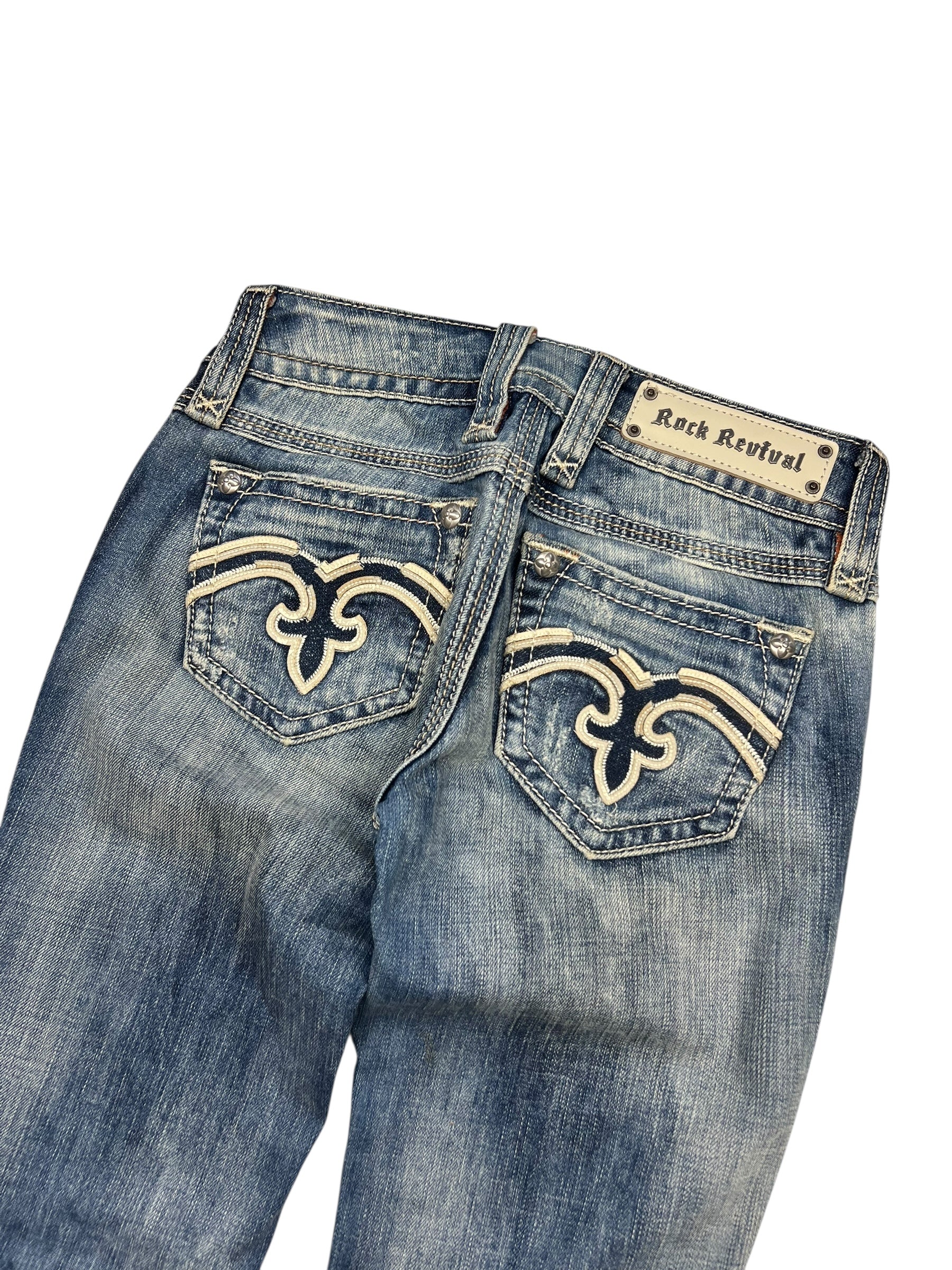 Rock Revival Low Rise Straight | 24 (XS/S)