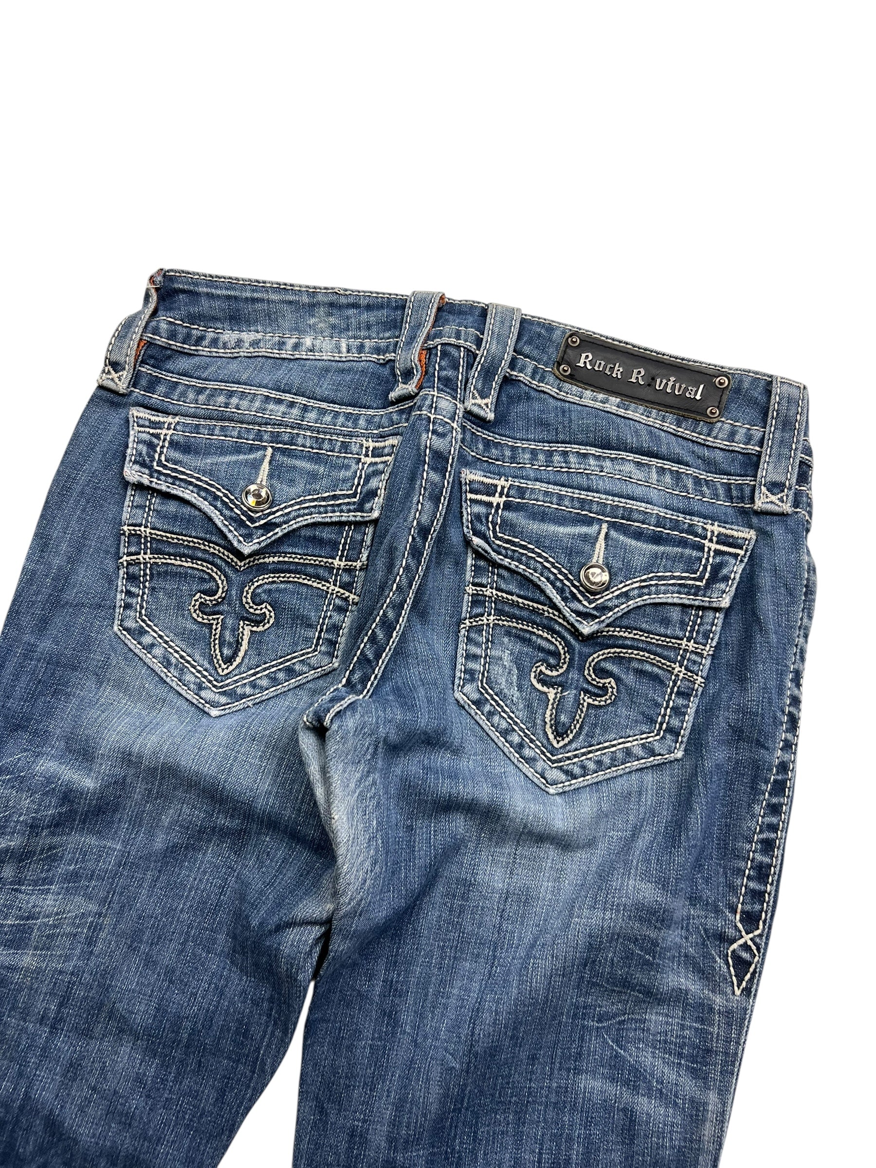 Rock Revival Mid Rise Straight/Skinny | 29 (M)