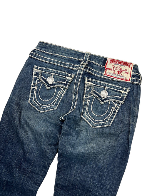 True Religion Billy Super T - Low Rise Straight | 26 (XS/S)