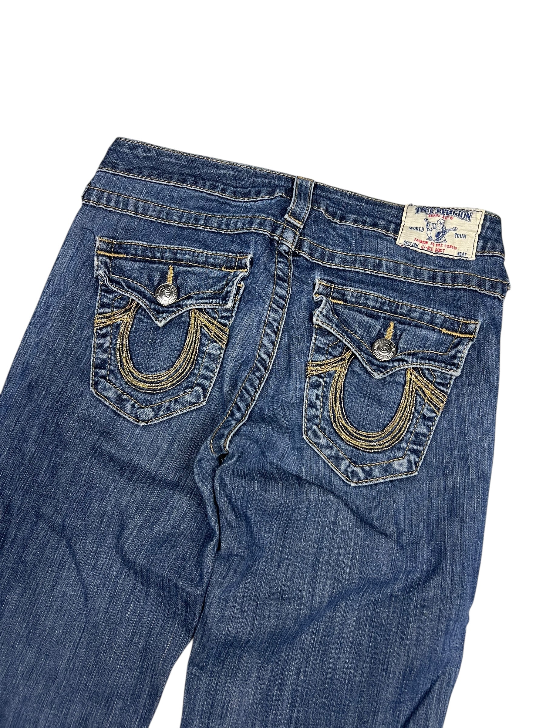 True Religion Mid Rise Straight | S