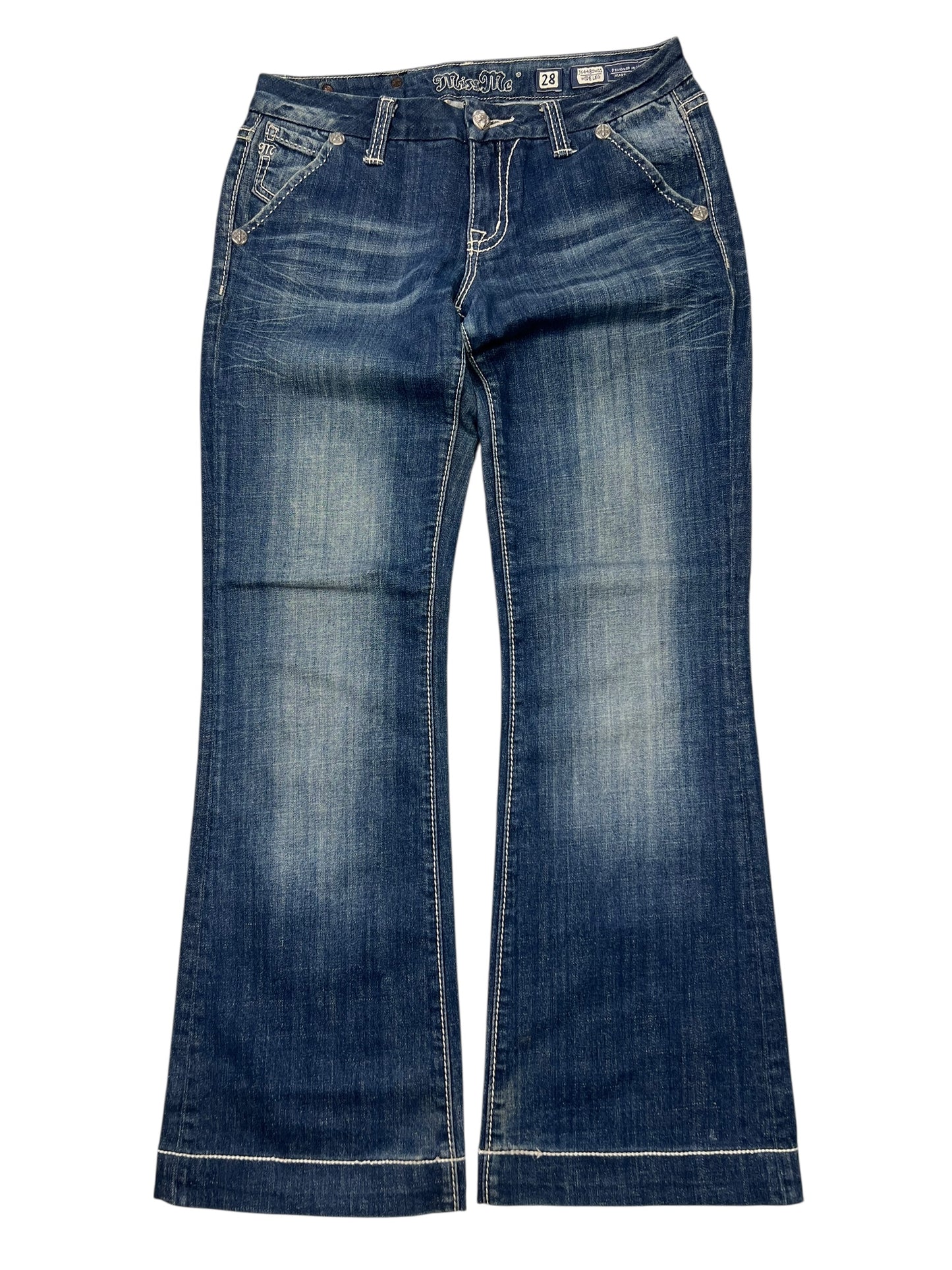 Miss Me Low Rise Wide Leg | 28 (S/M)