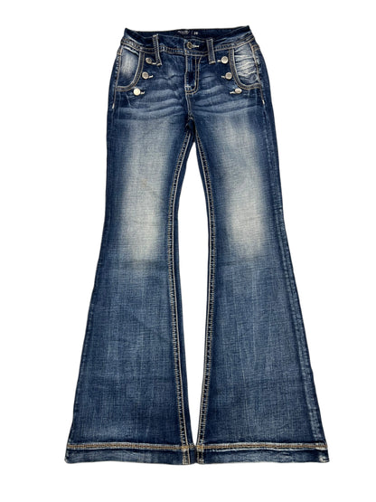 Miss Me Mid Rise Flare | 26 (S)