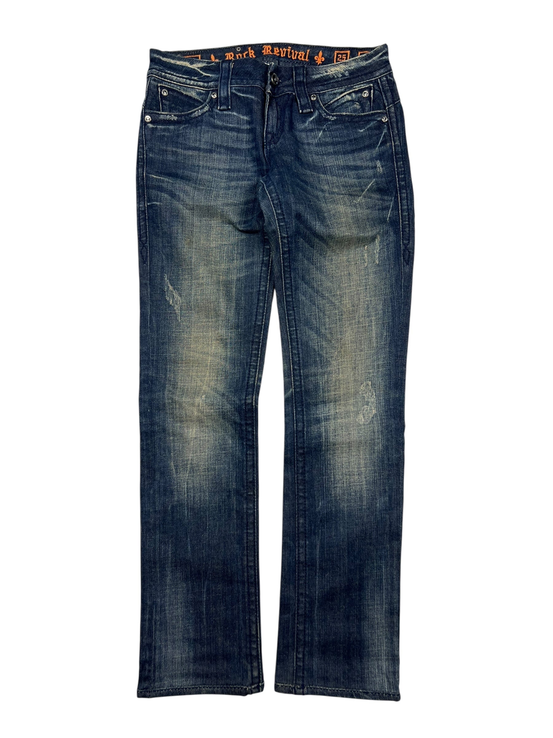 Rock Revival Low Rise Straight | 25 (XS/S)