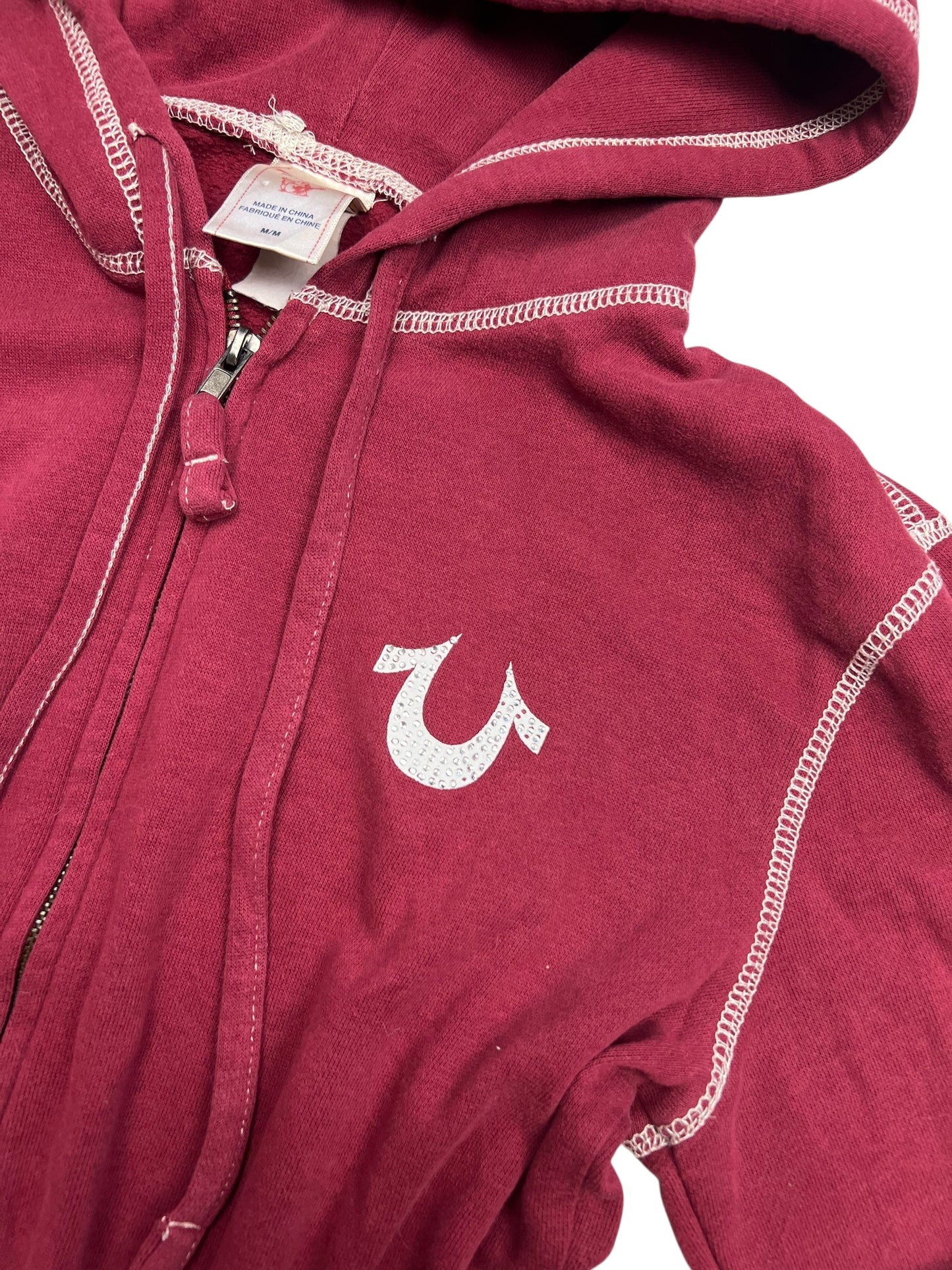 True Religion Zip Hoodie | M/L