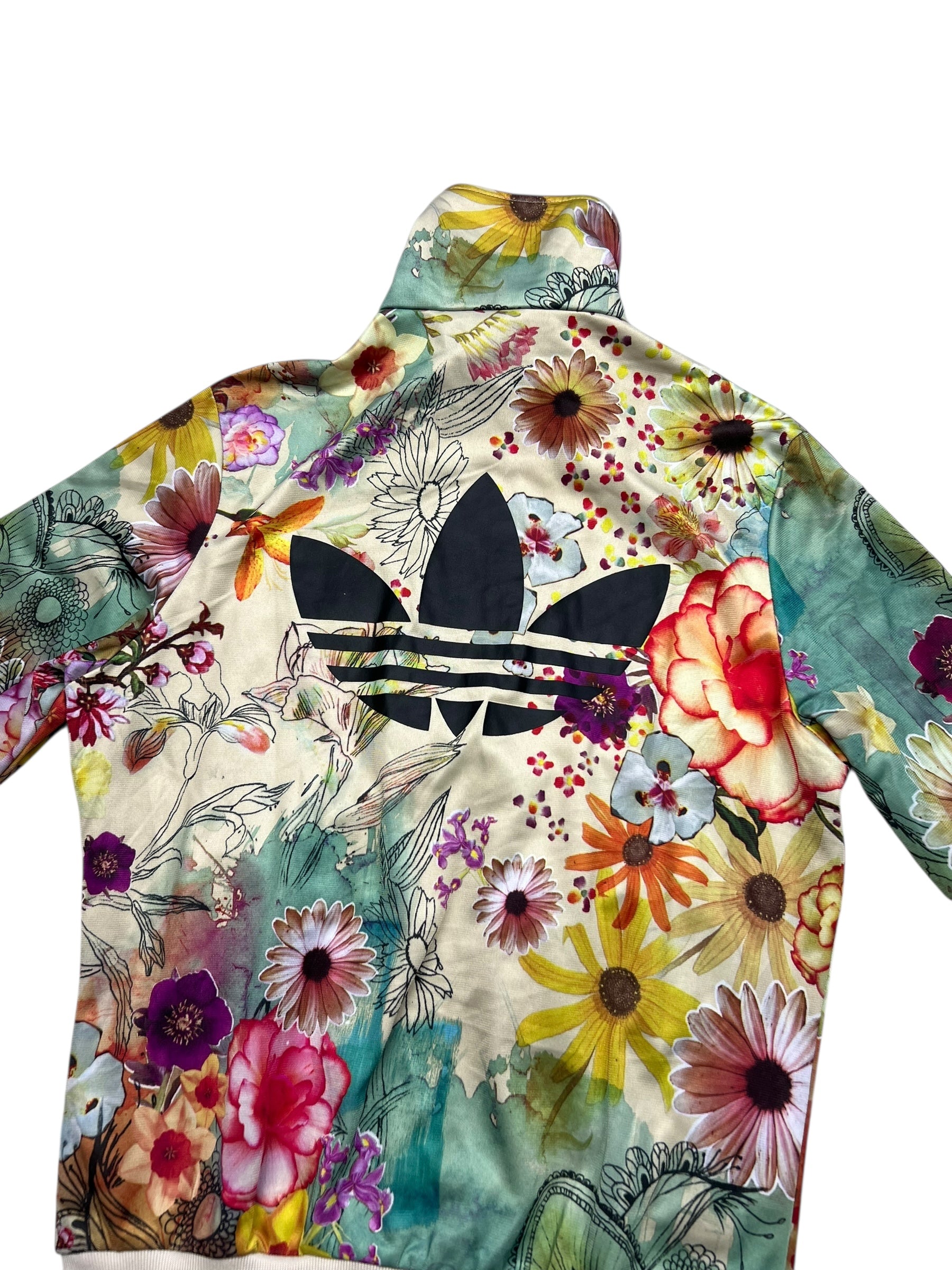 Adidas Firebird Floral Track Jacket | S
