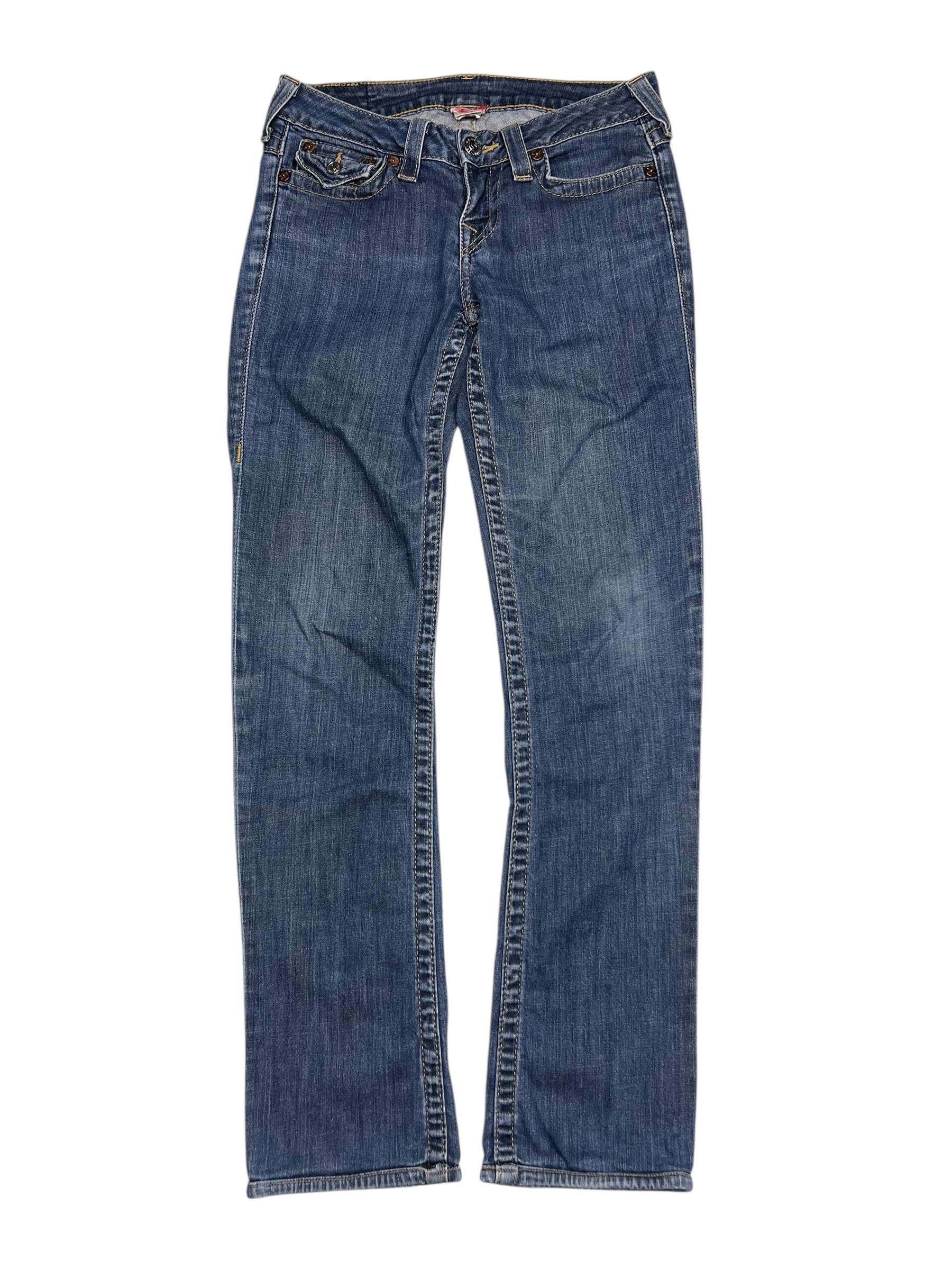 True Religion Mid Rise Straight | S