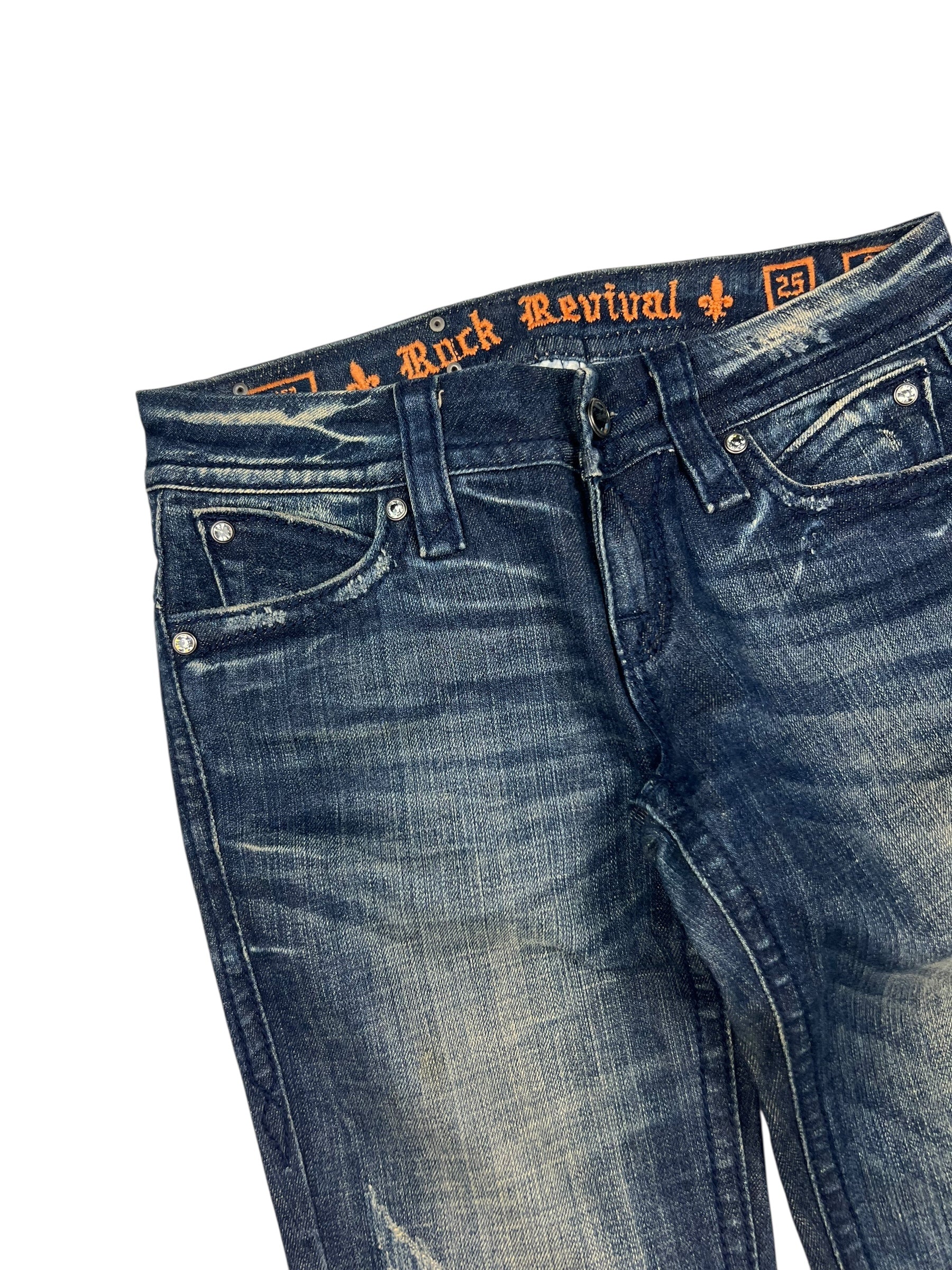 Rock Revival Low Rise Straight | 25 (XS/S)