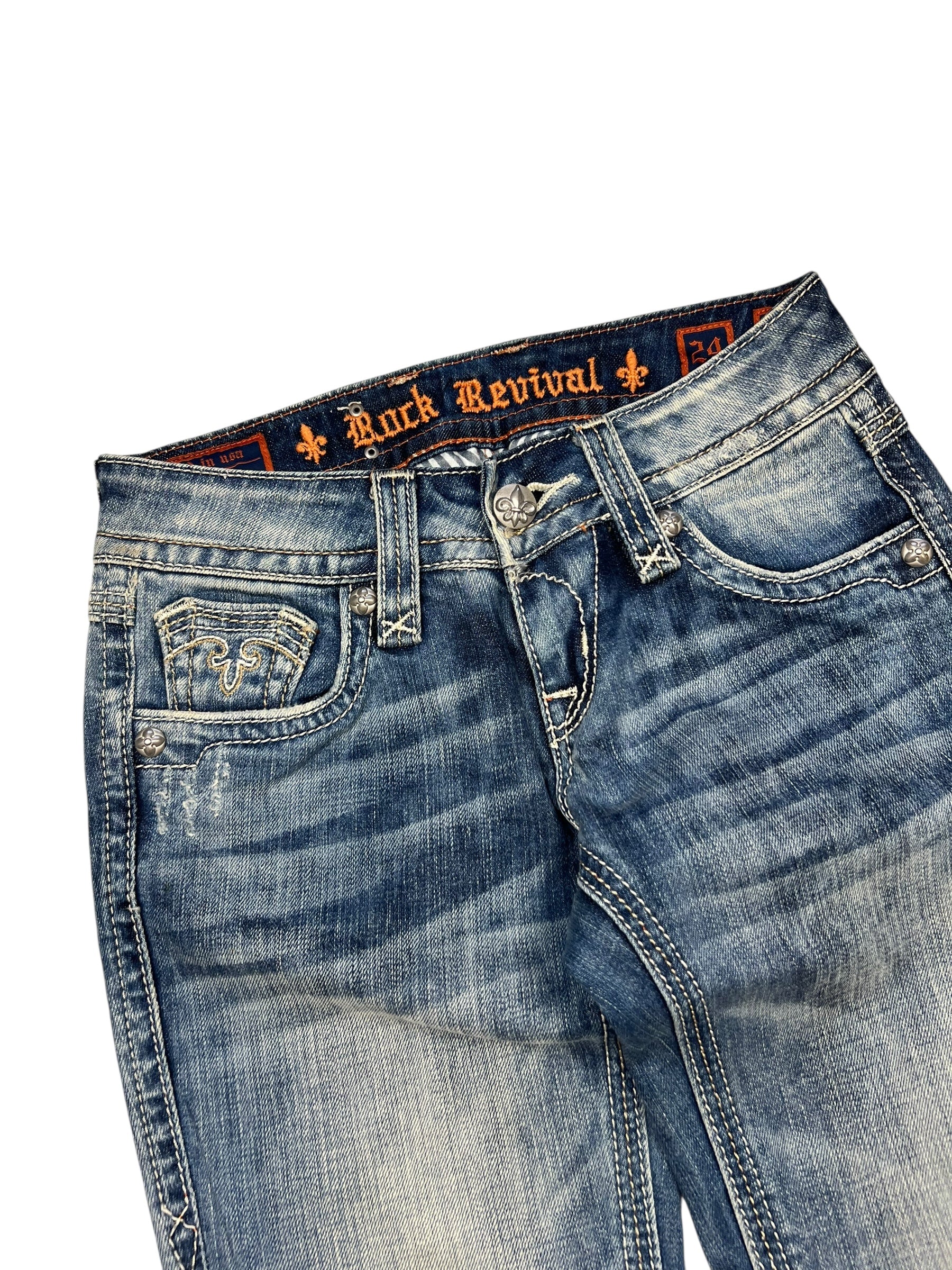 Rock Revival Low Rise Straight | 24 (XS/S)