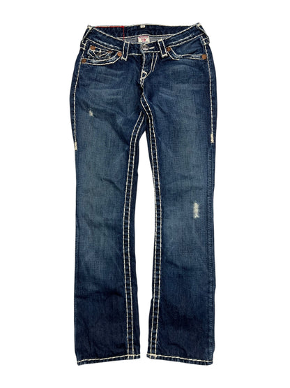 True Religion Billy Super T - Low Rise Straight | 25 (XS/S)