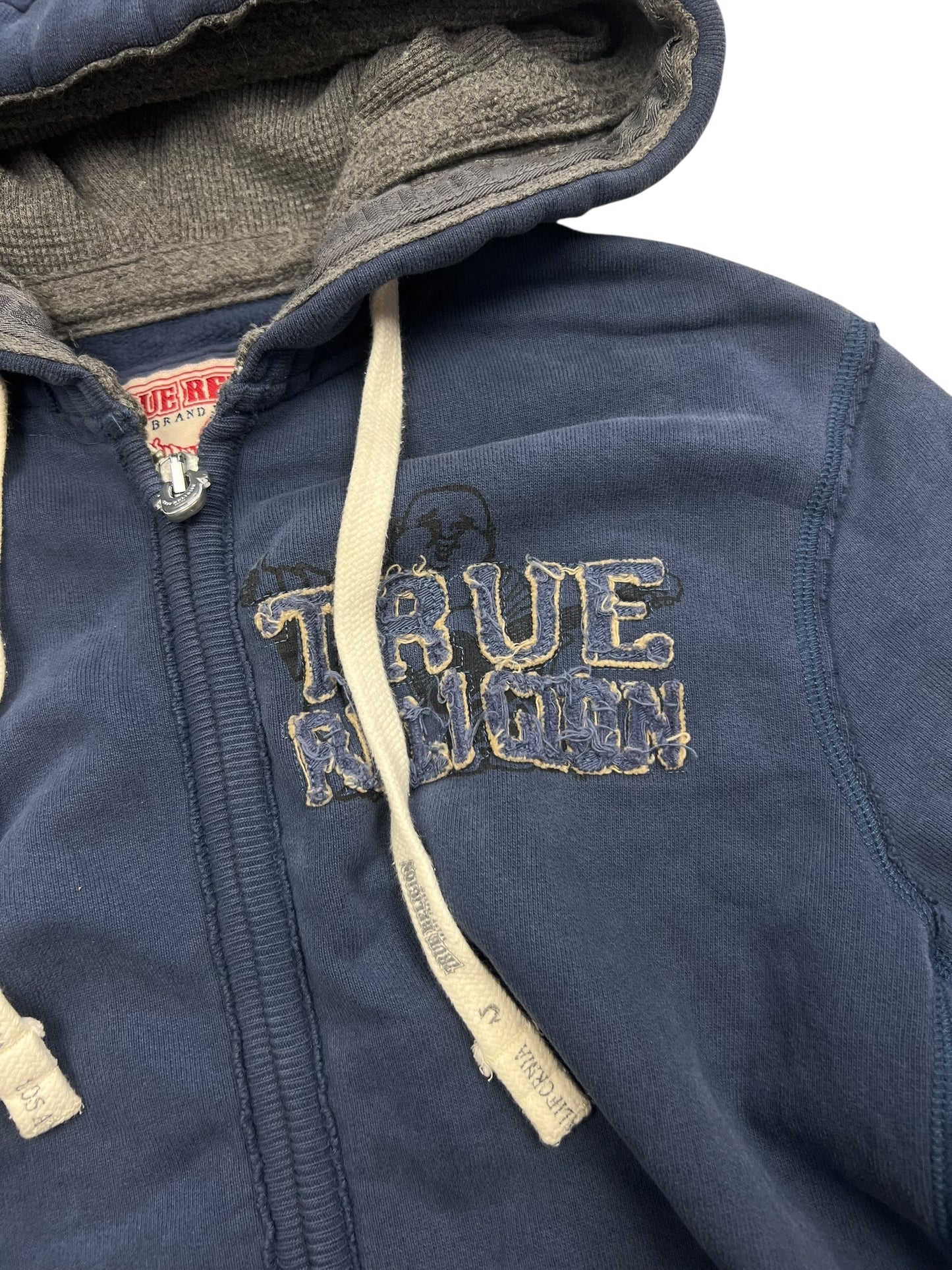 True Religion Zip Hoodie | M