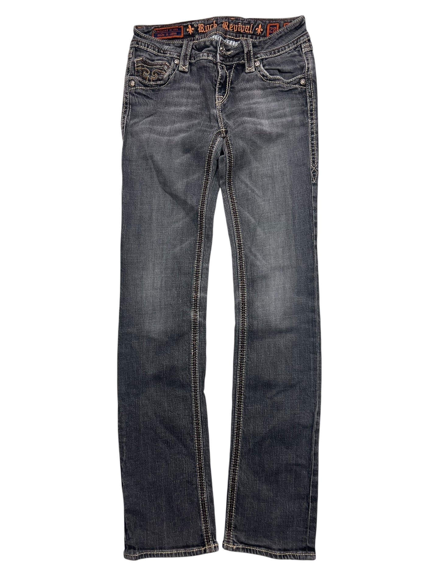 Rock Revival Low Rise Straight | 28 (S)
