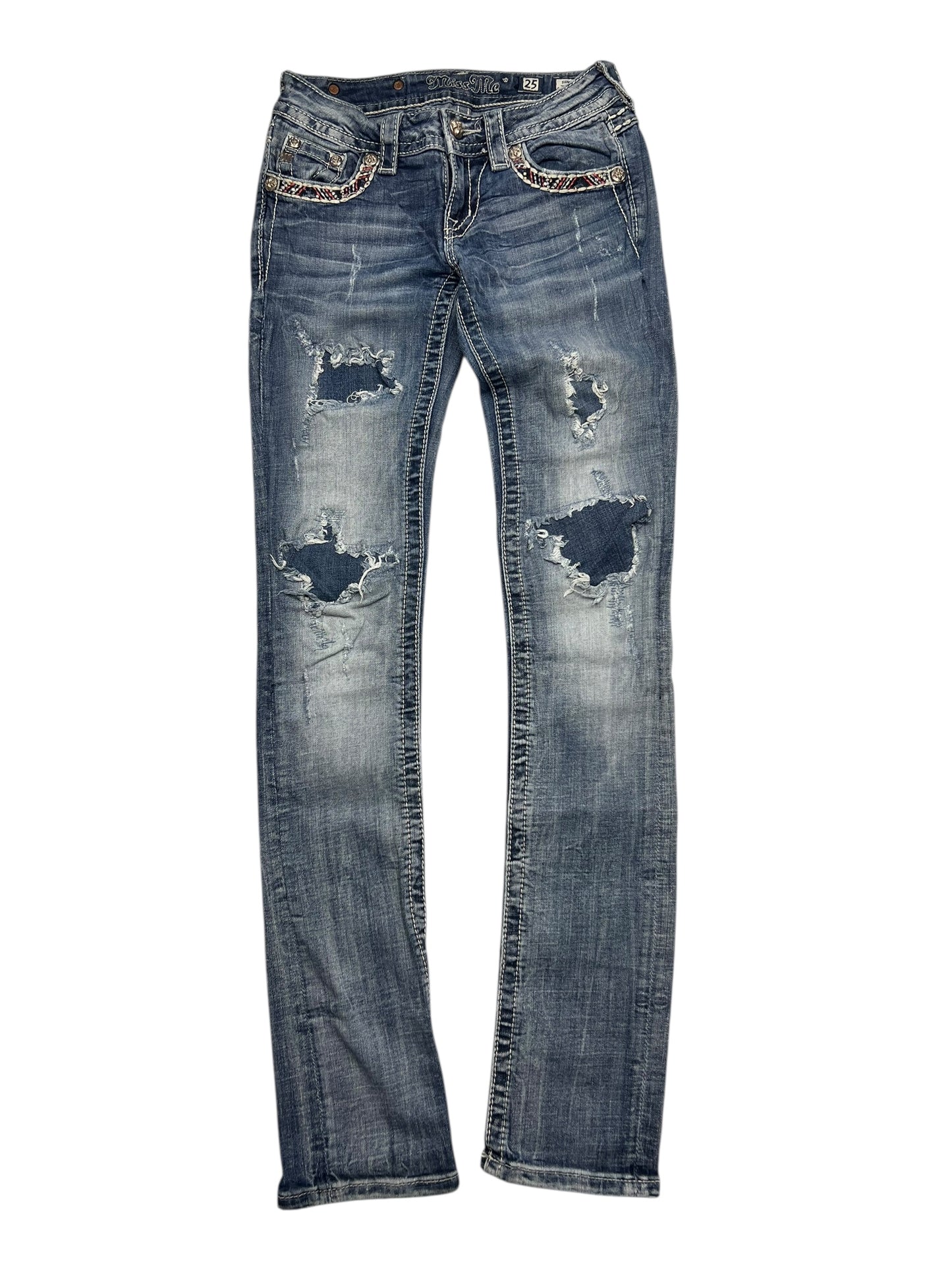 Miss Me Low Rise Straight/Skinny | 25 (XS)