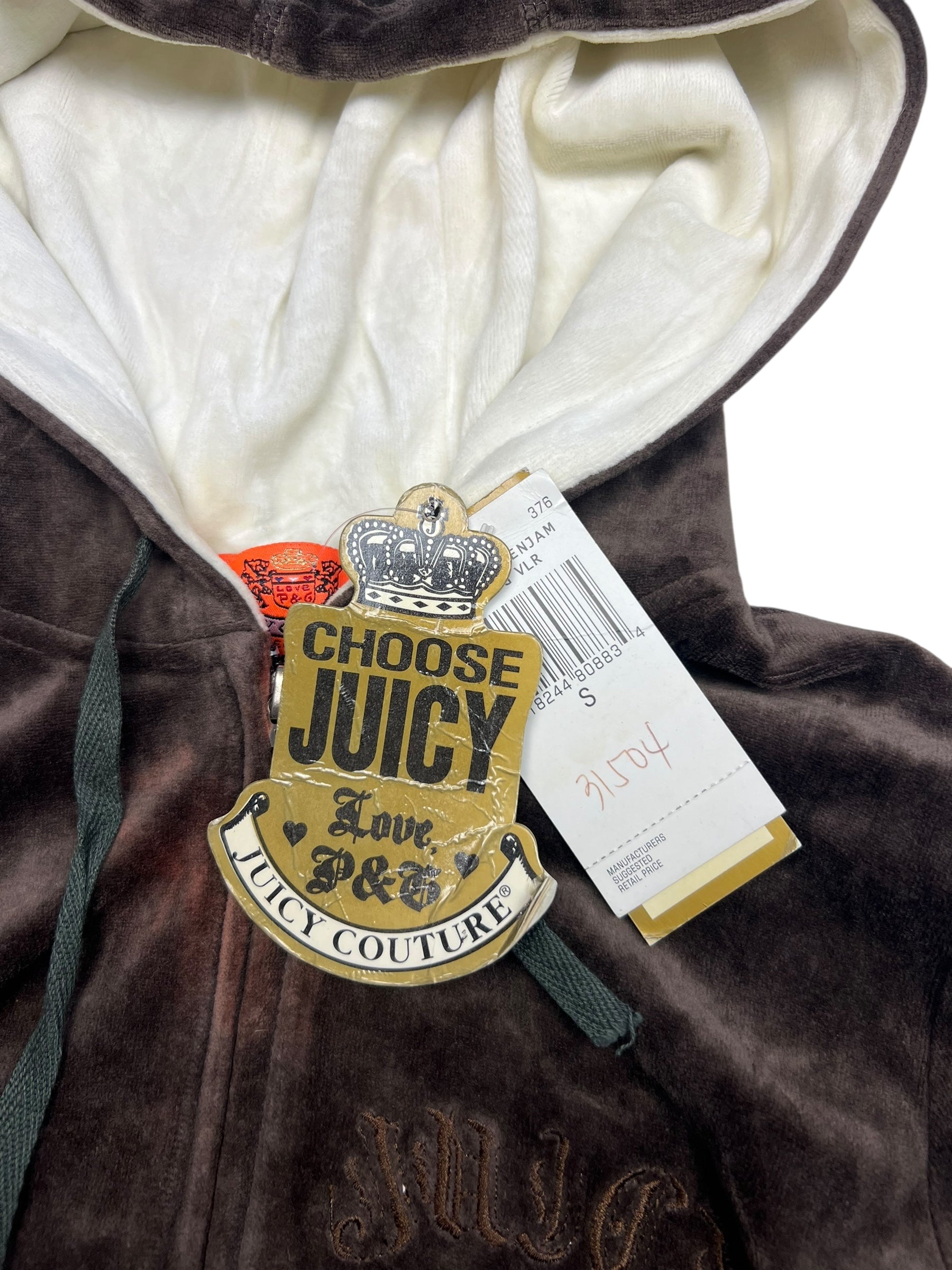 Juicy Couture Zip Sweater | S