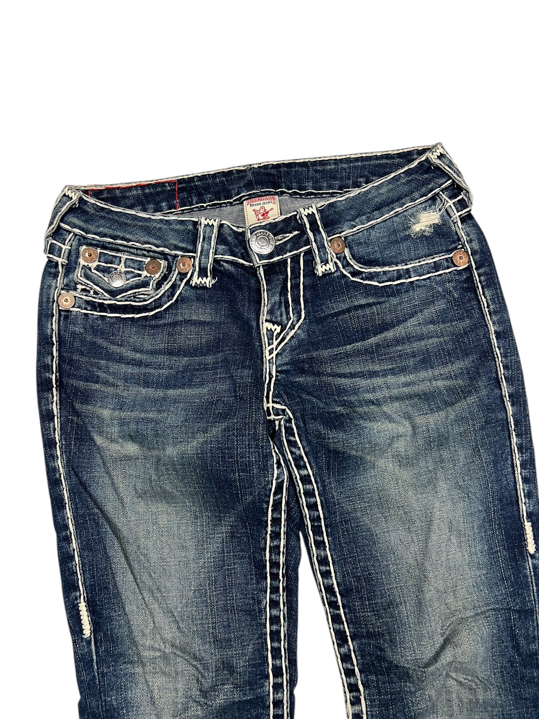 True Religion Billy Super T - Low Rise Straight | 26 (XS/S)