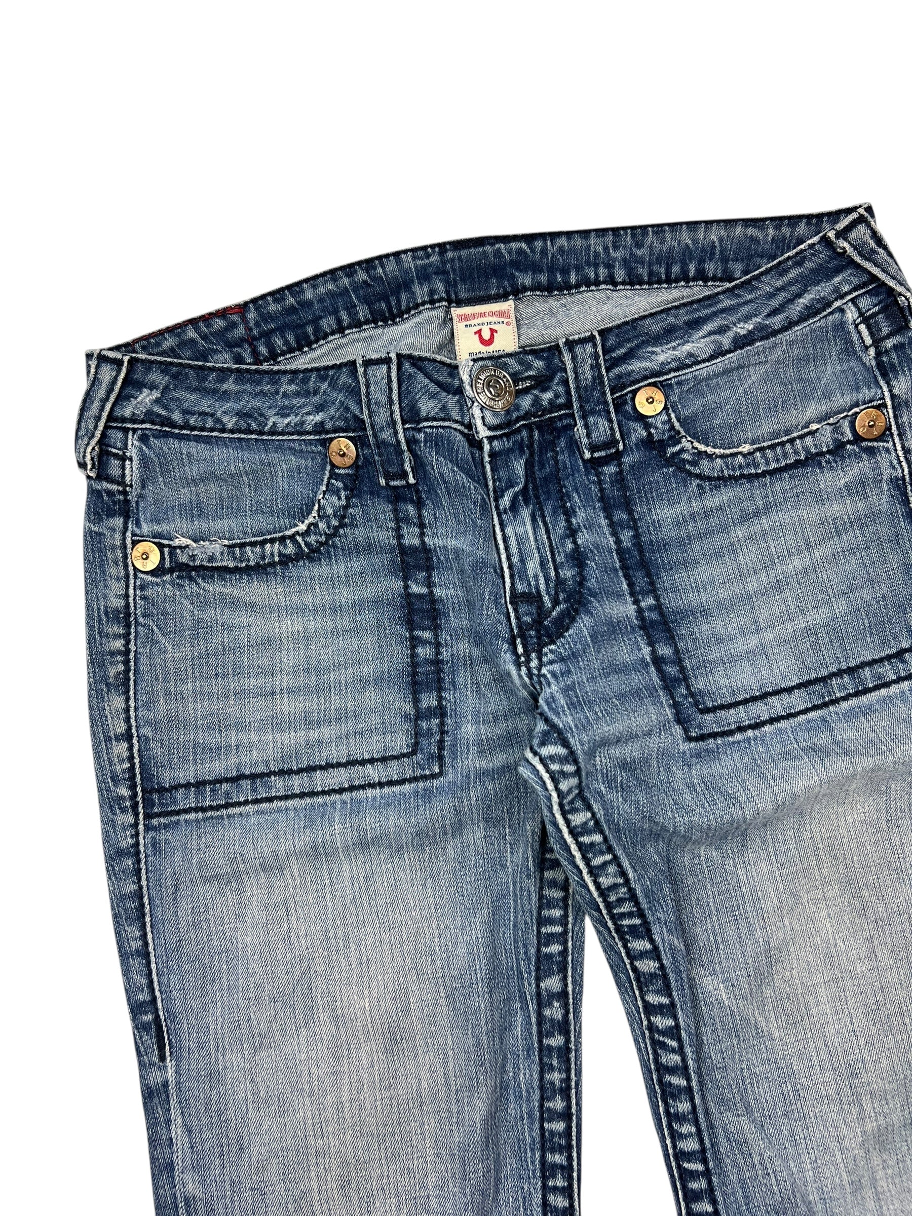 True Religion Tony Big T - Low Rise Flare | 30 (M/L)