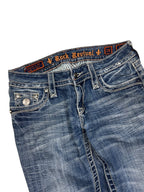 Rock Revival Mid Rise Straight/Skinny | 29 (M)